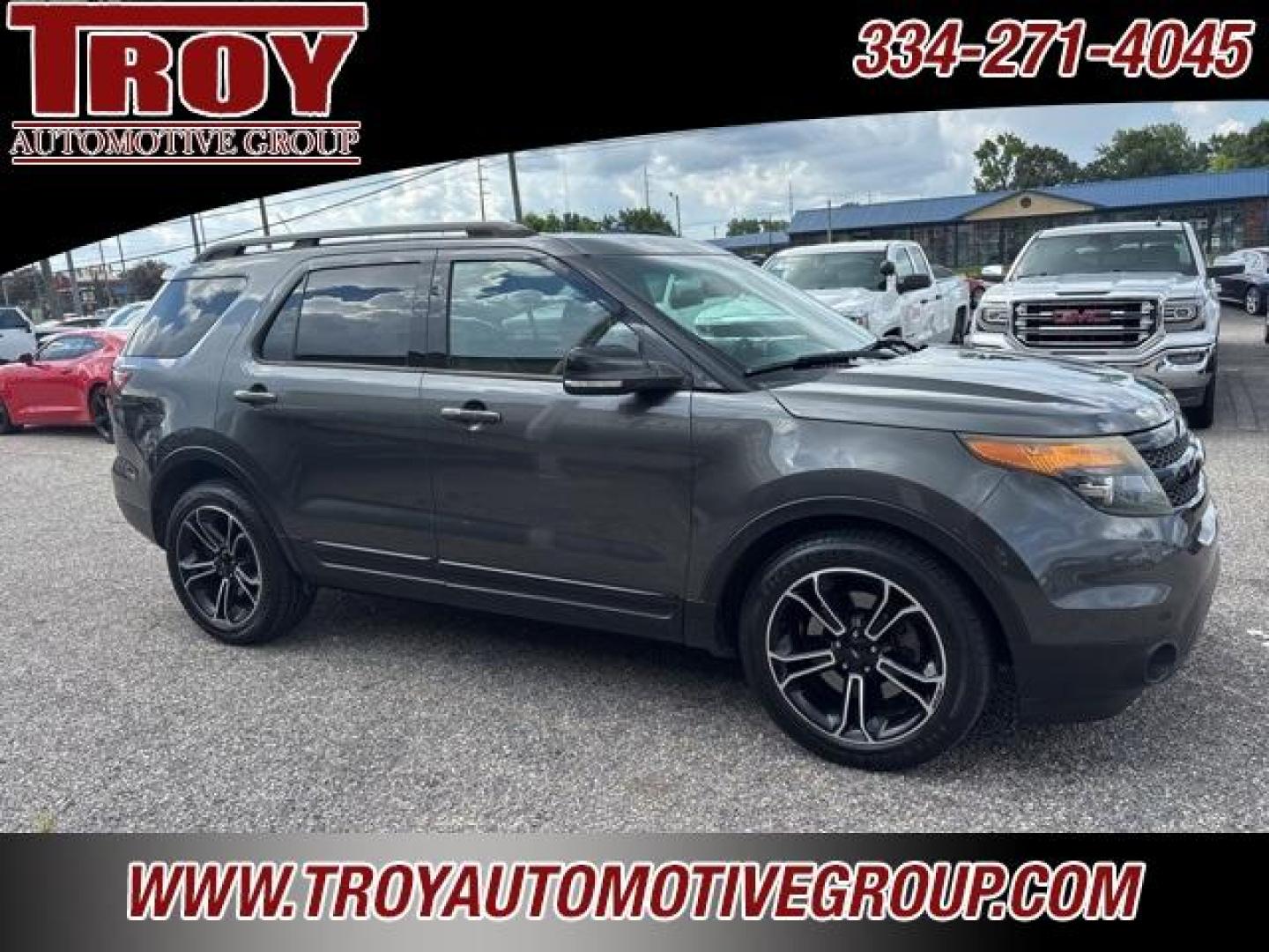 2015 Magnetic Metallic /Charcoal Black/Sienna Insert Ford Explorer Sport (1FM5K8GT0FG) with an 3.5L V6 engine, Automatic transmission, located at 6812 Atlanta Hwy, Montgomery, AL, 36117, (334) 271-4045, 32.382118, -86.178673 - Power Sunroof!!<br>Navigation!!<br>Blind Spot Detection!!<br>Tow Package!!<br>Heated/Cooled Seats!!<br>2-Master Keys w/Remote Start!! - Photo#8