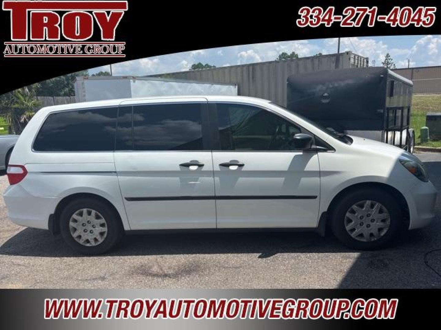 2007 Taffeta White /Ivory Honda Odyssey LX (5FNRL38287B) with an 3.5L V6 SOHC 24V VTEC engine, Automatic transmission, located at 6812 Atlanta Hwy, Montgomery, AL, 36117, (334) 271-4045, 32.382118, -86.178673 - 2-Master Remote Keys!!<br>Tow Package!! - Photo#3