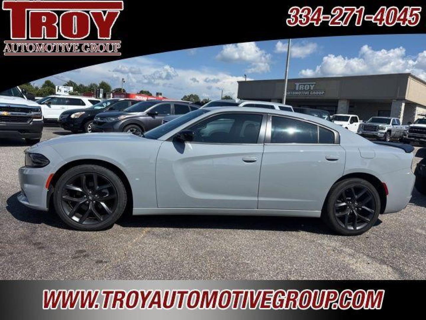 2021 Smoke Show /Black Dodge Charger SXT (2C3CDXBG2MH) with an 3.6L V6 SMPI DOHC 24V LEV II 292hp engine, Automatic transmission, located at 6812 Atlanta Hwy, Montgomery, AL, 36117, (334) 271-4045, 32.382118, -86.178673 - Power Sunroof!!<br>20 Premium Wheels!!<br>New Tires!! - Photo#0