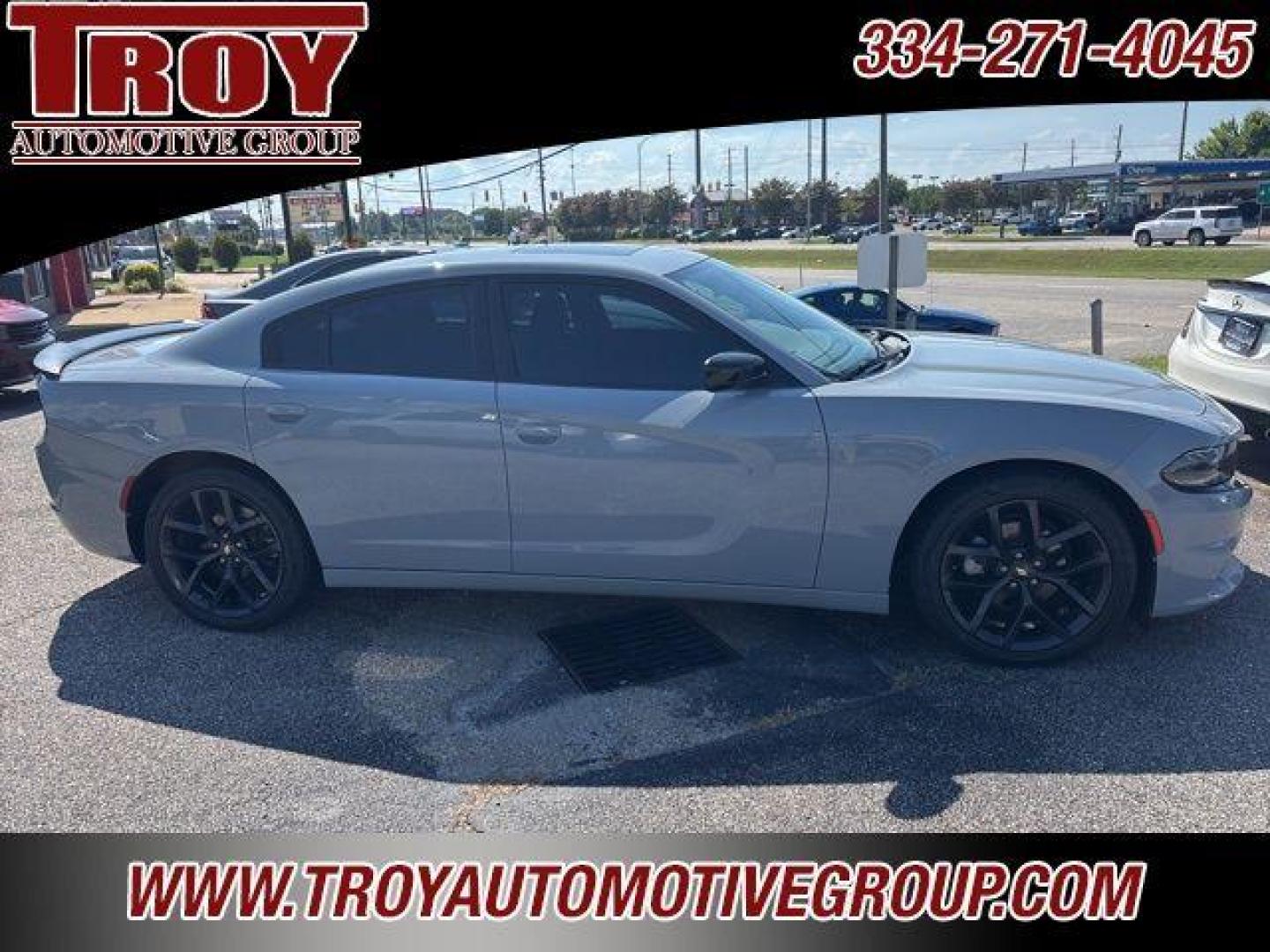 2021 Smoke Show /Black Dodge Charger SXT (2C3CDXBG2MH) with an 3.6L V6 SMPI DOHC 24V LEV II 292hp engine, Automatic transmission, located at 6812 Atlanta Hwy, Montgomery, AL, 36117, (334) 271-4045, 32.382118, -86.178673 - Power Sunroof!!<br>20 Premium Wheels!!<br>New Tires!! - Photo#2
