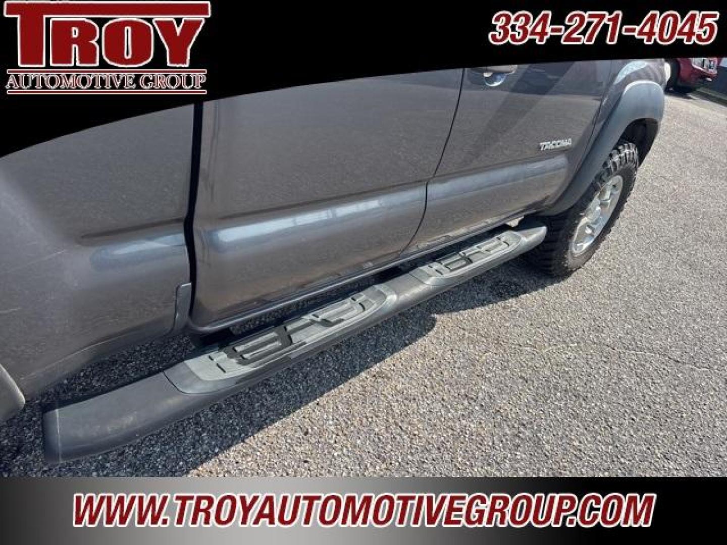 2015 Magnetic Gray Metallic /Graphite Toyota Tacoma Base (5TFUX4EN4FX) with an 2.7L I4 DOHC 16V engine, Manual transmission, located at 6812 Atlanta Hwy, Montgomery, AL, 36117, (334) 271-4045, 32.382118, -86.178673 - TRD Alloy Wheels!!<br>M/T Tires!!<br>All Power Options!!<br>5-Speed Manual !!<br>4WD!!<br>Tow Package!!<br>Step Bars!! - Photo#7