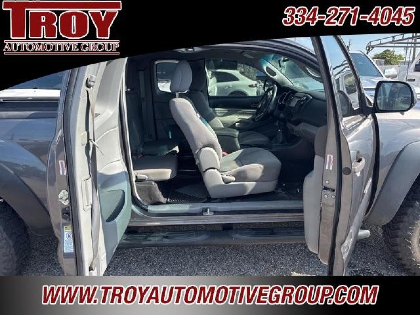 2015 Magnetic Gray Metallic /Graphite Toyota Tacoma Base (5TFUX4EN4FX) with an 2.7L I4 DOHC 16V engine, Manual transmission, located at 6812 Atlanta Hwy, Montgomery, AL, 36117, (334) 271-4045, 32.382118, -86.178673 - TRD Alloy Wheels!!<br>M/T Tires!!<br>All Power Options!!<br>5-Speed Manual !!<br>4WD!!<br>Tow Package!!<br>Step Bars!! - Photo#22
