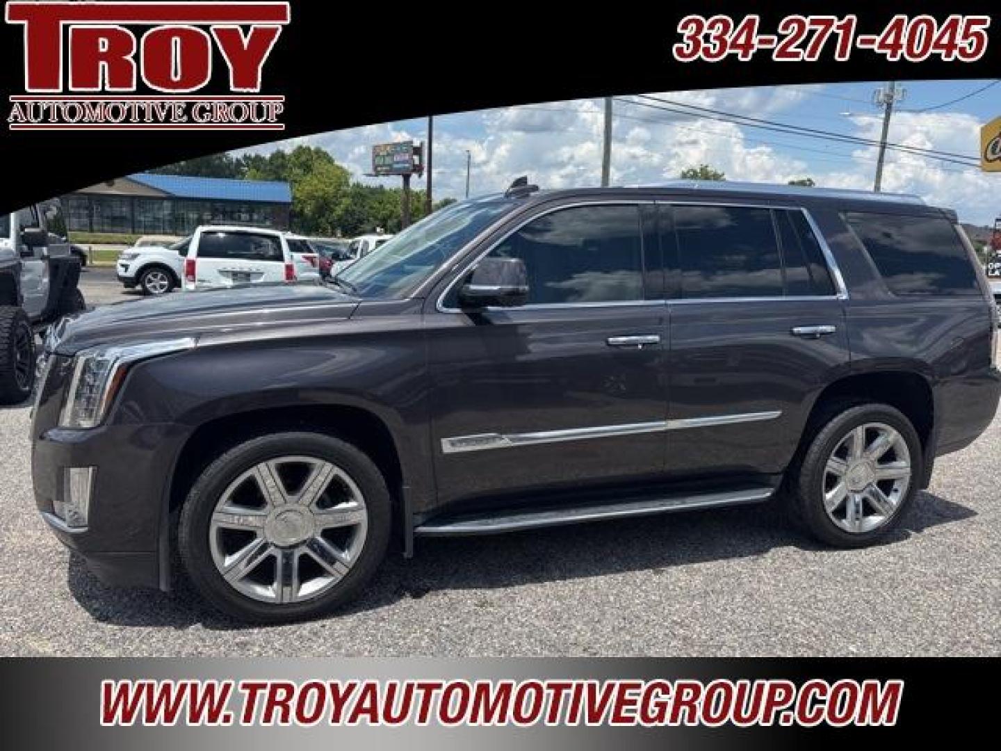 2016 Terra Mocha Metallic /Shale/Cocoa Accents Cadillac Escalade Luxury (1GYS4BKJXGR) with an Vortec 6.2L V8 SIDI engine, Automatic transmission, located at 6812 Atlanta Hwy, Montgomery, AL, 36117, (334) 271-4045, 32.382118, -86.178673 - Recent Arrival!<br><br>Terra Mocha Metallic 2016 Cadillac Escalade Luxury 4WD Vortec 6.2L V8 SIDI 8-Speed Automatic<br><br>Financing Available---Top Value for Trades.<br><br>Odometer is 41612 miles below market average!<br><br><br>Awards:<br> * 2016 KBB.com 10 Best Luxury SUVs<br><br>Reviews:<br> - Photo#3
