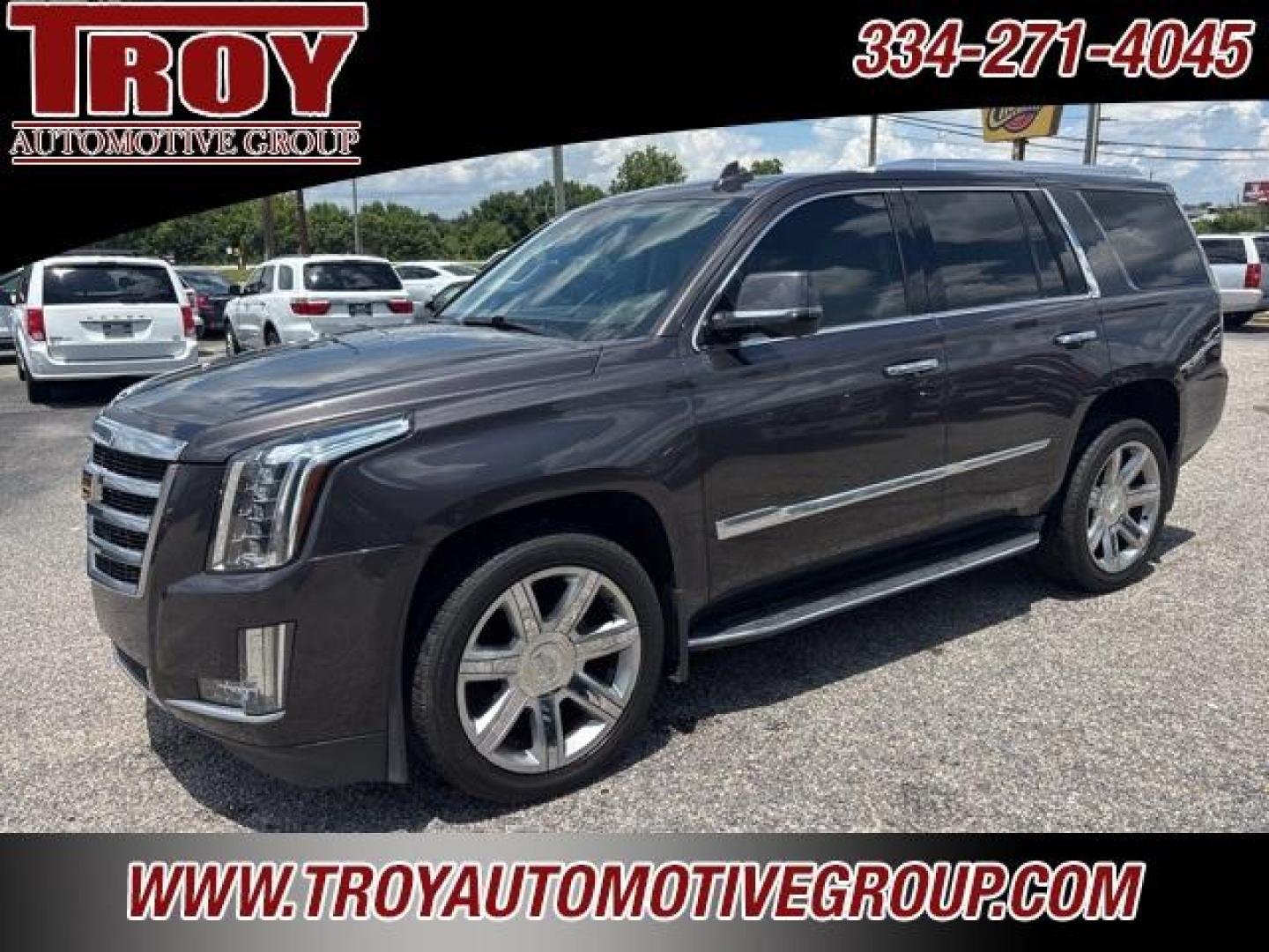 2016 Terra Mocha Metallic /Shale/Cocoa Accents Cadillac Escalade Luxury (1GYS4BKJXGR) with an Vortec 6.2L V8 SIDI engine, Automatic transmission, located at 6812 Atlanta Hwy, Montgomery, AL, 36117, (334) 271-4045, 32.382118, -86.178673 - Recent Arrival!<br><br>Terra Mocha Metallic 2016 Cadillac Escalade Luxury 4WD Vortec 6.2L V8 SIDI 8-Speed Automatic<br><br>Financing Available---Top Value for Trades.<br><br>Odometer is 41612 miles below market average!<br><br><br>Awards:<br> * 2016 KBB.com 10 Best Luxury SUVs<br><br>Reviews:<br> - Photo#4