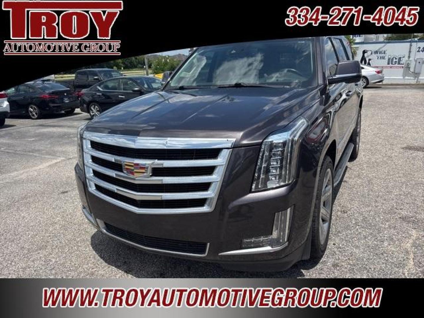 2016 Terra Mocha Metallic /Shale/Cocoa Accents Cadillac Escalade Luxury (1GYS4BKJXGR) with an Vortec 6.2L V8 SIDI engine, Automatic transmission, located at 6812 Atlanta Hwy, Montgomery, AL, 36117, (334) 271-4045, 32.382118, -86.178673 - Recent Arrival!<br><br>Terra Mocha Metallic 2016 Cadillac Escalade Luxury 4WD Vortec 6.2L V8 SIDI 8-Speed Automatic<br><br>Financing Available---Top Value for Trades.<br><br>Odometer is 41612 miles below market average!<br><br><br>Awards:<br> * 2016 KBB.com 10 Best Luxury SUVs<br><br>Reviews:<br> - Photo#6