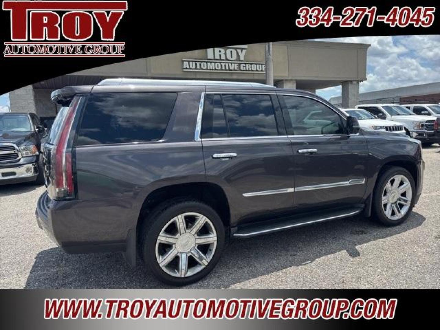 2016 Terra Mocha Metallic /Shale/Cocoa Accents Cadillac Escalade Luxury (1GYS4BKJXGR) with an Vortec 6.2L V8 SIDI engine, Automatic transmission, located at 6812 Atlanta Hwy, Montgomery, AL, 36117, (334) 271-4045, 32.382118, -86.178673 - Recent Arrival!<br><br>Terra Mocha Metallic 2016 Cadillac Escalade Luxury 4WD Vortec 6.2L V8 SIDI 8-Speed Automatic<br><br>Financing Available---Top Value for Trades.<br><br>Odometer is 41612 miles below market average!<br><br><br>Awards:<br> * 2016 KBB.com 10 Best Luxury SUVs<br><br>Reviews:<br> - Photo#12