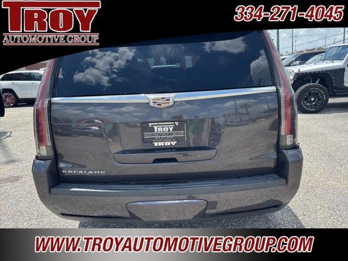 2016 Terra Mocha Metallic /Shale/Cocoa Accents Cadillac Escalade Luxury (1GYS4BKJXGR) with an Vortec 6.2L V8 SIDI engine, Automatic transmission, located at 6812 Atlanta Hwy, Montgomery, AL, 36117, (334) 271-4045, 32.382118, -86.178673 - Recent Arrival!<br><br>Terra Mocha Metallic 2016 Cadillac Escalade Luxury 4WD Vortec 6.2L V8 SIDI 8-Speed Automatic<br><br>Financing Available---Top Value for Trades.<br><br>Odometer is 41612 miles below market average!<br><br><br>Awards:<br> * 2016 KBB.com 10 Best Luxury SUVs<br><br>Reviews:<br> - Photo#15