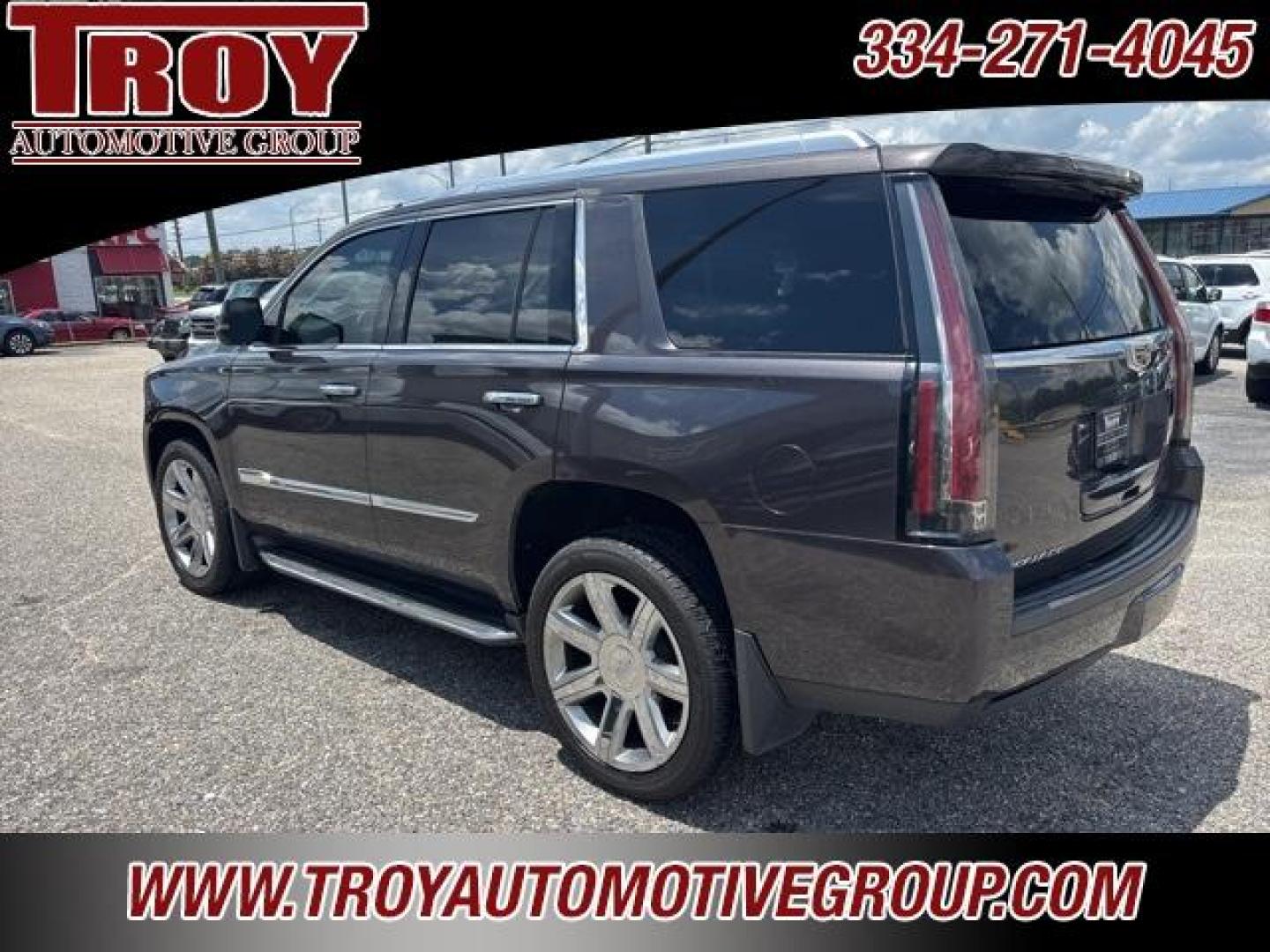 2016 Terra Mocha Metallic /Shale/Cocoa Accents Cadillac Escalade Luxury (1GYS4BKJXGR) with an Vortec 6.2L V8 SIDI engine, Automatic transmission, located at 6812 Atlanta Hwy, Montgomery, AL, 36117, (334) 271-4045, 32.382118, -86.178673 - Recent Arrival!<br><br>Terra Mocha Metallic 2016 Cadillac Escalade Luxury 4WD Vortec 6.2L V8 SIDI 8-Speed Automatic<br><br>Financing Available---Top Value for Trades.<br><br>Odometer is 41612 miles below market average!<br><br><br>Awards:<br> * 2016 KBB.com 10 Best Luxury SUVs<br><br>Reviews:<br> - Photo#17