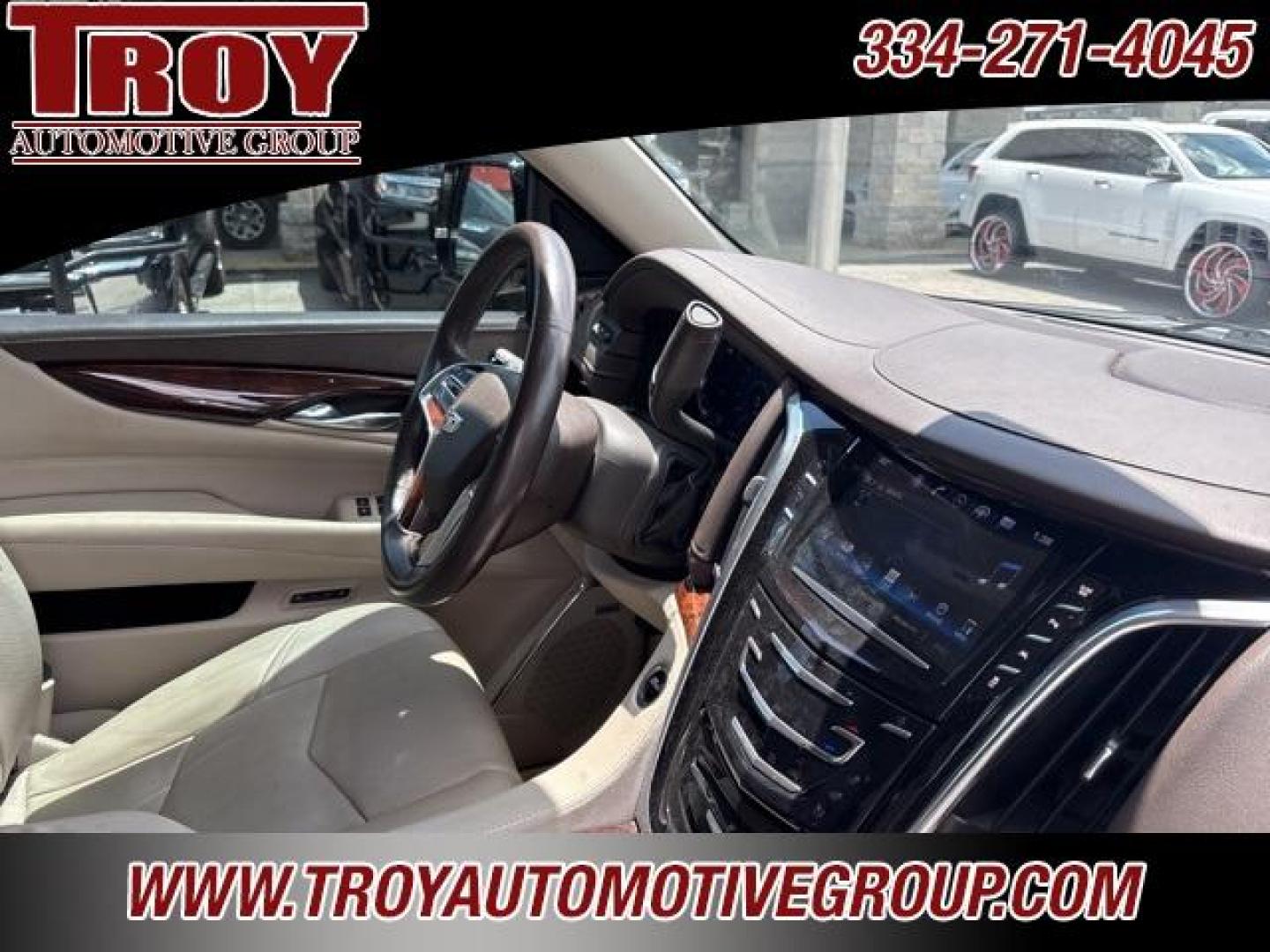 2016 Terra Mocha Metallic /Shale/Cocoa Accents Cadillac Escalade Luxury (1GYS4BKJXGR) with an Vortec 6.2L V8 SIDI engine, Automatic transmission, located at 6812 Atlanta Hwy, Montgomery, AL, 36117, (334) 271-4045, 32.382118, -86.178673 - Recent Arrival!<br><br>Terra Mocha Metallic 2016 Cadillac Escalade Luxury 4WD Vortec 6.2L V8 SIDI 8-Speed Automatic<br><br>Financing Available---Top Value for Trades.<br><br>Odometer is 41612 miles below market average!<br><br><br>Awards:<br> * 2016 KBB.com 10 Best Luxury SUVs<br><br>Reviews:<br> - Photo#41