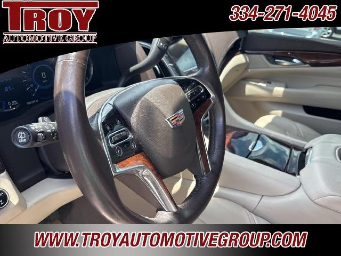 2016 Terra Mocha Metallic /Shale/Cocoa Accents Cadillac Escalade Luxury (1GYS4BKJXGR) with an Vortec 6.2L V8 SIDI engine, Automatic transmission, located at 6812 Atlanta Hwy, Montgomery, AL, 36117, (334) 271-4045, 32.382118, -86.178673 - Recent Arrival!<br><br>Terra Mocha Metallic 2016 Cadillac Escalade Luxury 4WD Vortec 6.2L V8 SIDI 8-Speed Automatic<br><br>Financing Available---Top Value for Trades.<br><br>Odometer is 41612 miles below market average!<br><br><br>Awards:<br> * 2016 KBB.com 10 Best Luxury SUVs<br><br>Reviews:<br> - Photo#51