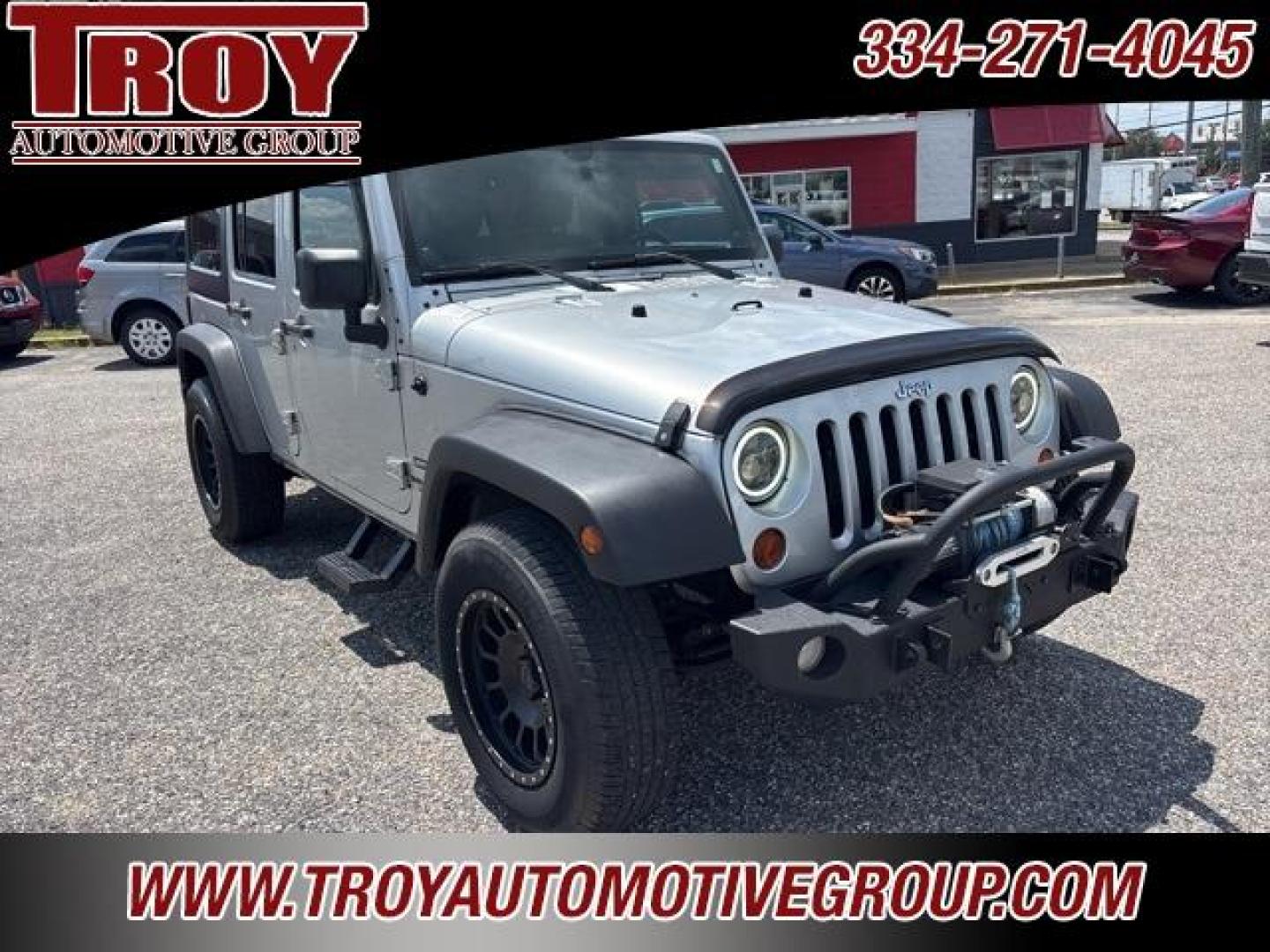 2012 Bright Silver Metallic Clearcoat /Black Interior Jeep Wrangler Unlimited Sport (1C4BJWDG9CL) with an 3.6L V6 24V VVT engine, Automatic transmission, located at 6812 Atlanta Hwy, Montgomery, AL, 36117, (334) 271-4045, 32.382118, -86.178673 - Winch!!<br>Tow Package!!<br>2-Master Remote Keys!!<br>Full Size Matching Spare!!<br>All Power Options!! - Photo#7