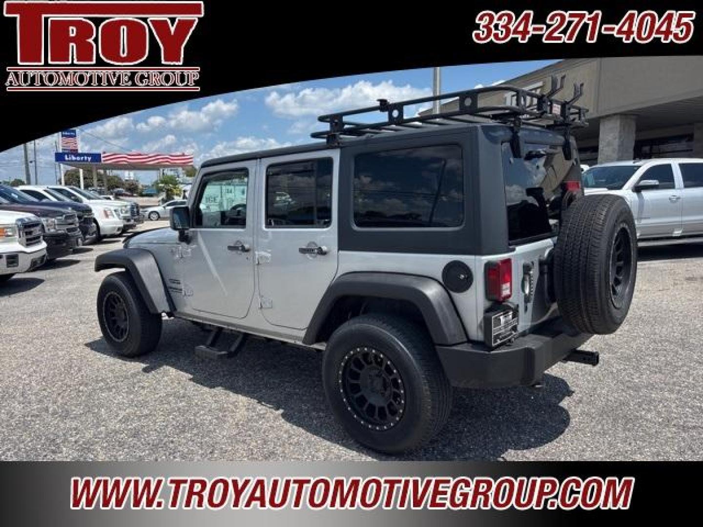 2012 Bright Silver Metallic Clearcoat /Black Interior Jeep Wrangler Unlimited Sport (1C4BJWDG9CL) with an 3.6L V6 24V VVT engine, Automatic transmission, located at 6812 Atlanta Hwy, Montgomery, AL, 36117, (334) 271-4045, 32.382118, -86.178673 - Winch!!<br>Tow Package!!<br>2-Master Remote Keys!!<br>Full Size Matching Spare!!<br>All Power Options!! - Photo#16