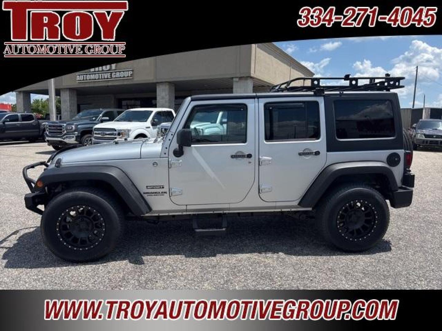 2012 Bright Silver Metallic Clearcoat /Black Interior Jeep Wrangler Unlimited Sport (1C4BJWDG9CL) with an 3.6L V6 24V VVT engine, Automatic transmission, located at 6812 Atlanta Hwy, Montgomery, AL, 36117, (334) 271-4045, 32.382118, -86.178673 - Winch!!<br>Tow Package!!<br>2-Master Remote Keys!!<br>Full Size Matching Spare!!<br>All Power Options!! - Photo#18