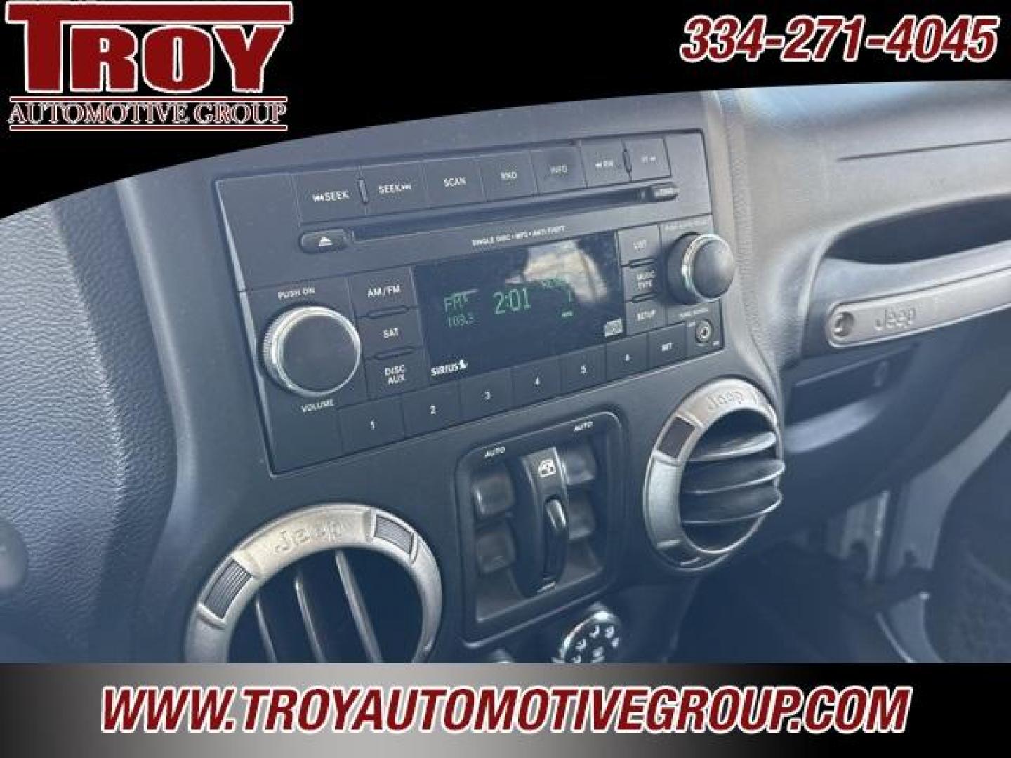 2012 Bright Silver Metallic Clearcoat /Black Interior Jeep Wrangler Unlimited Sport (1C4BJWDG9CL) with an 3.6L V6 24V VVT engine, Automatic transmission, located at 6812 Atlanta Hwy, Montgomery, AL, 36117, (334) 271-4045, 32.382118, -86.178673 - Winch!!<br>Tow Package!!<br>2-Master Remote Keys!!<br>Full Size Matching Spare!!<br>All Power Options!! - Photo#44