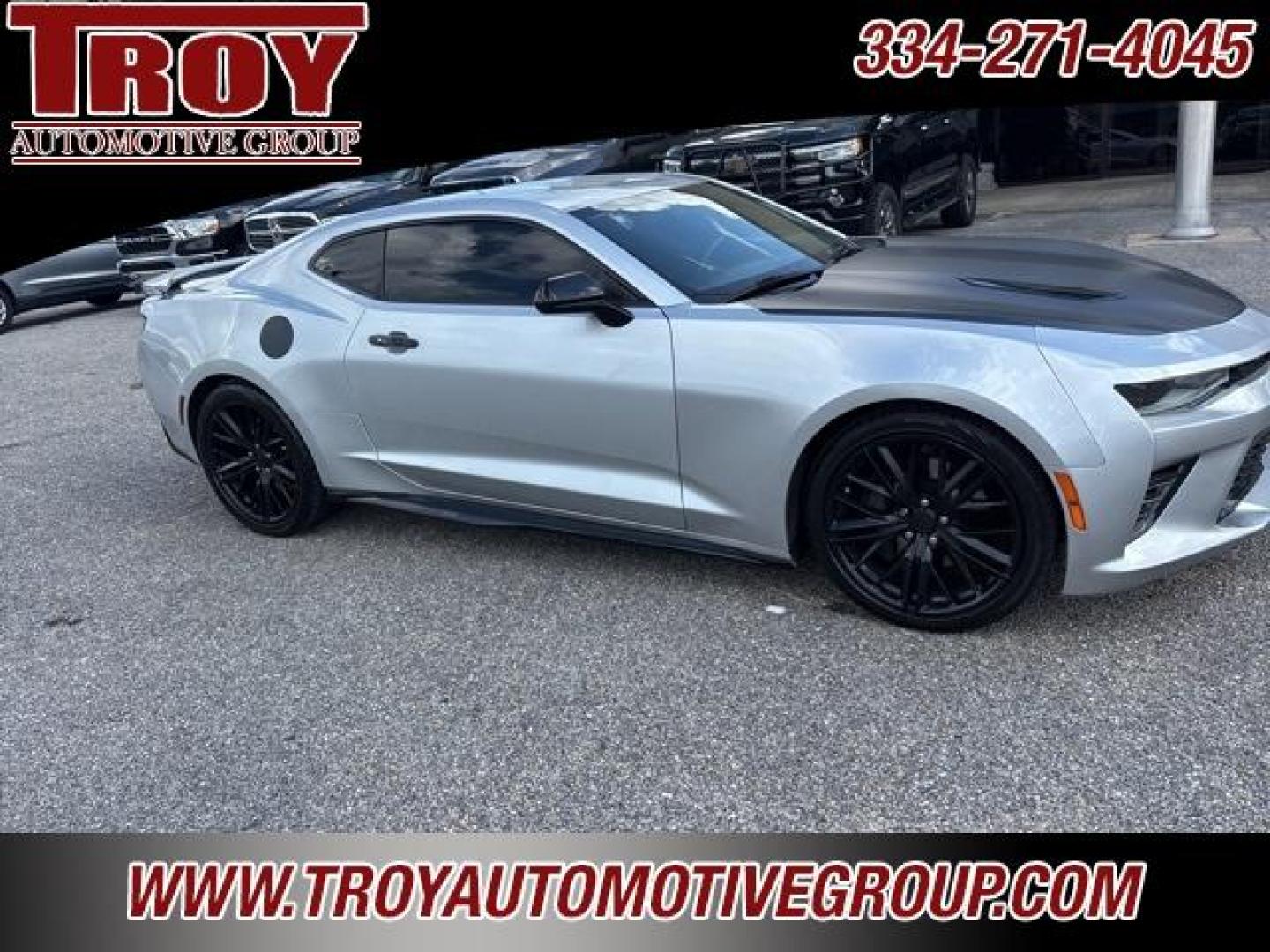 2018 Silver Ice Metallic /Jet Black Chevrolet Camaro SS (1G1FF1R79J0) with an 6.2L V8 engine, Automatic transmission, located at 6812 Atlanta Hwy, Montgomery, AL, 36117, (334) 271-4045, 32.382118, -86.178673 - Priced below KBB Fair Purchase Price!<br><br>Silver Ice Metallic 2018 Chevrolet Camaro SS RWD 1SS 6.2L V8 8-Speed Automatic<br><br>Financing Available---Top Value for Trades.<br><br>17/27 City/Highway MPG<br><br><br>Awards:<br> * JD Power Dependability Study * Car and Driver 10 Best Cars * 2018 - Photo#9