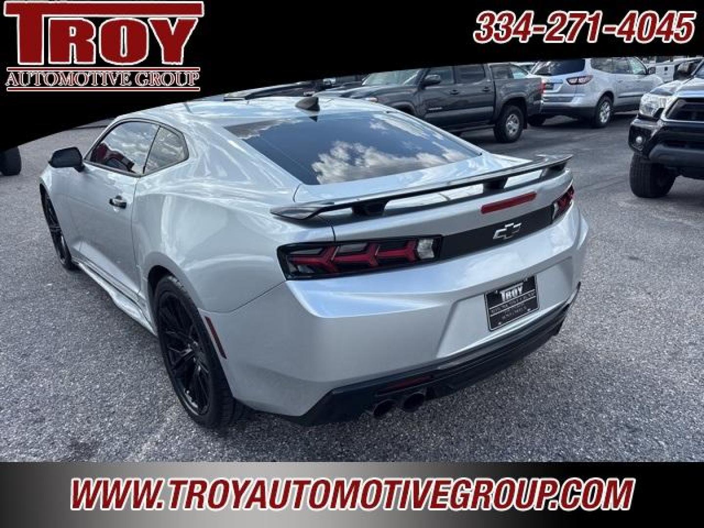 2018 Silver Ice Metallic /Jet Black Chevrolet Camaro SS (1G1FF1R79J0) with an 6.2L V8 engine, Automatic transmission, located at 6812 Atlanta Hwy, Montgomery, AL, 36117, (334) 271-4045, 32.382118, -86.178673 - Priced below KBB Fair Purchase Price!<br><br>Silver Ice Metallic 2018 Chevrolet Camaro SS RWD 1SS 6.2L V8 8-Speed Automatic<br><br>Financing Available---Top Value for Trades.<br><br>17/27 City/Highway MPG<br><br><br>Awards:<br> * JD Power Dependability Study * Car and Driver 10 Best Cars * 2018 - Photo#15