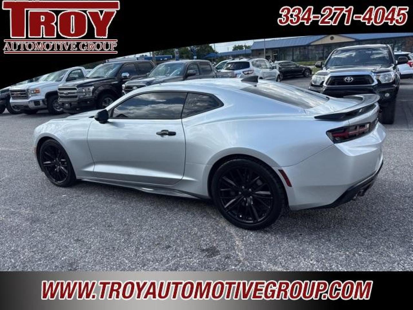 2018 Silver Ice Metallic /Jet Black Chevrolet Camaro SS (1G1FF1R79J0) with an 6.2L V8 engine, Automatic transmission, located at 6812 Atlanta Hwy, Montgomery, AL, 36117, (334) 271-4045, 32.382118, -86.178673 - Priced below KBB Fair Purchase Price!<br><br>Silver Ice Metallic 2018 Chevrolet Camaro SS RWD 1SS 6.2L V8 8-Speed Automatic<br><br>Financing Available---Top Value for Trades.<br><br>17/27 City/Highway MPG<br><br><br>Awards:<br> * JD Power Dependability Study * Car and Driver 10 Best Cars * 2018 - Photo#16