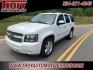 2014 Summit White /Light Cashmere/Dark Cashmere Chevrolet Tahoe LTZ (1GNSKCE04ER) with an Vortec 5.3L V8 SFI Flex Fuel Iron Block engine, Automatic transmission, located at 6812 Atlanta Hwy, Montgomery, AL, 36117, (334) 271-4045, 32.382118, -86.178673 - Summit White 2014 Chevrolet Tahoe LTZ 4WD Vortec 5.3L V8 SFI Flex Fuel Iron Block 6-Speed Automatic Electronic with Overdrive<br><br>Financing Available---Top Value for Trades.<br><br>Odometer is 57620 miles below market average!<br><br><br>Awards:<br> * JD Power Dependability Study * 2014 KBB.co - Photo#0