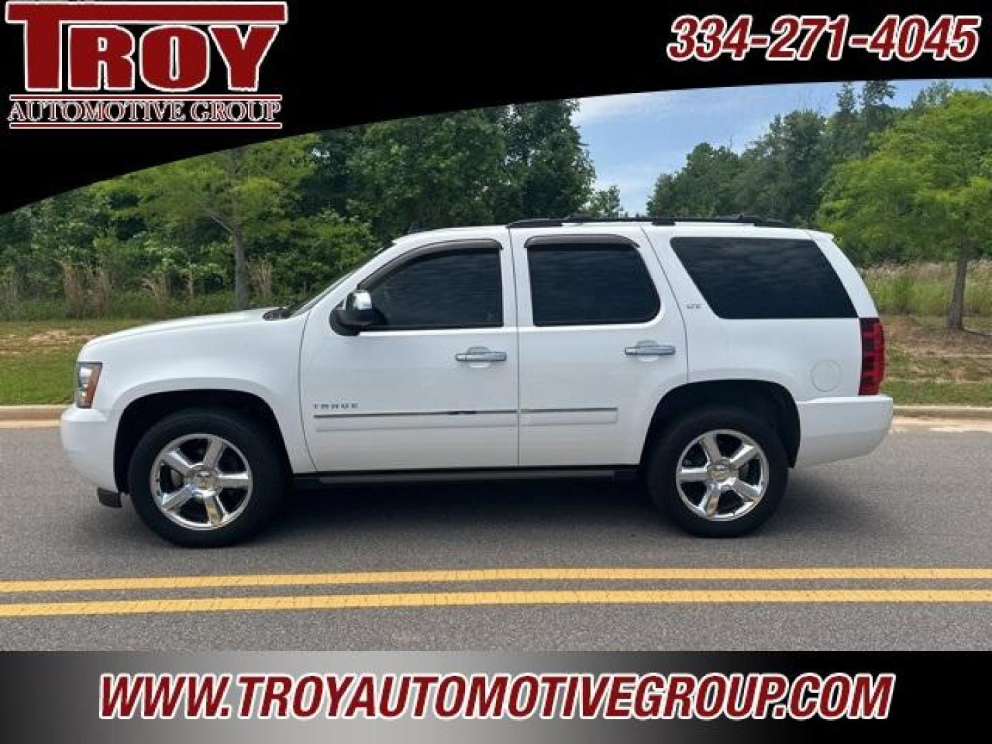 2014 Summit White /Light Cashmere/Dark Cashmere Chevrolet Tahoe LTZ (1GNSKCE04ER) with an Vortec 5.3L V8 SFI Flex Fuel Iron Block engine, Automatic transmission, located at 6812 Atlanta Hwy, Montgomery, AL, 36117, (334) 271-4045, 32.382118, -86.178673 - Summit White 2014 Chevrolet Tahoe LTZ 4WD Vortec 5.3L V8 SFI Flex Fuel Iron Block 6-Speed Automatic Electronic with Overdrive<br><br>Financing Available---Top Value for Trades.<br><br>Odometer is 57620 miles below market average!<br><br><br>Awards:<br> * JD Power Dependability Study * 2014 KBB.co - Photo#7