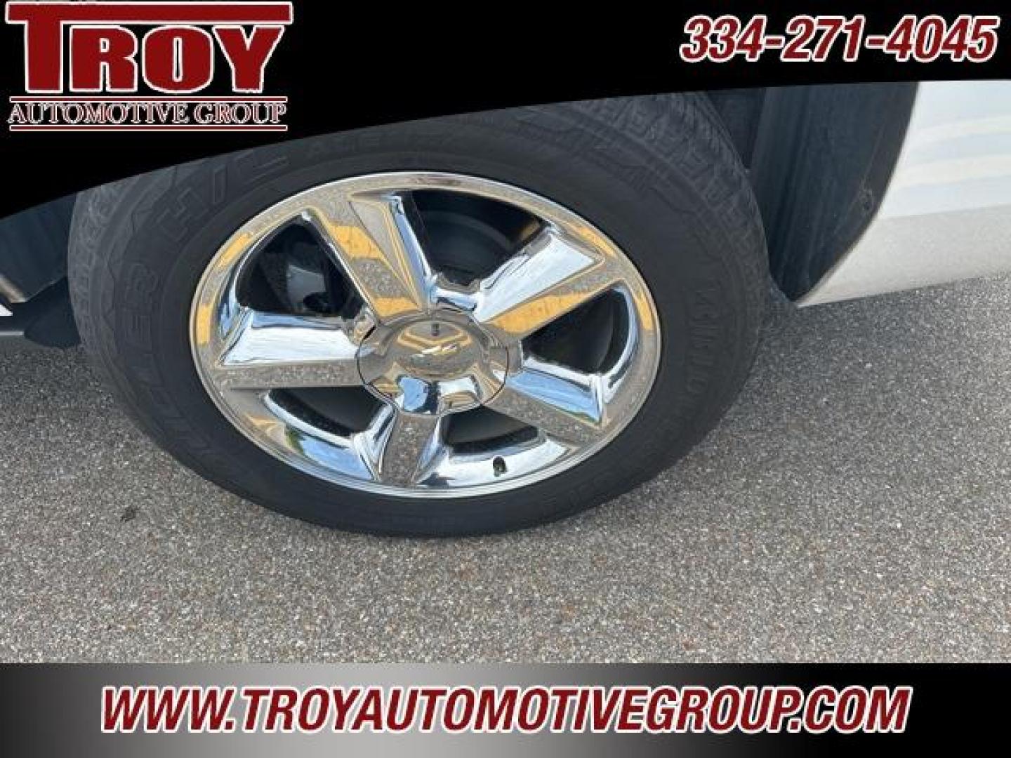 2014 Summit White /Light Cashmere/Dark Cashmere Chevrolet Tahoe LTZ (1GNSKCE04ER) with an Vortec 5.3L V8 SFI Flex Fuel Iron Block engine, Automatic transmission, located at 6812 Atlanta Hwy, Montgomery, AL, 36117, (334) 271-4045, 32.382118, -86.178673 - Summit White 2014 Chevrolet Tahoe LTZ 4WD Vortec 5.3L V8 SFI Flex Fuel Iron Block 6-Speed Automatic Electronic with Overdrive<br><br>Financing Available---Top Value for Trades.<br><br>Odometer is 57620 miles below market average!<br><br><br>Awards:<br> * JD Power Dependability Study * 2014 KBB.co - Photo#8