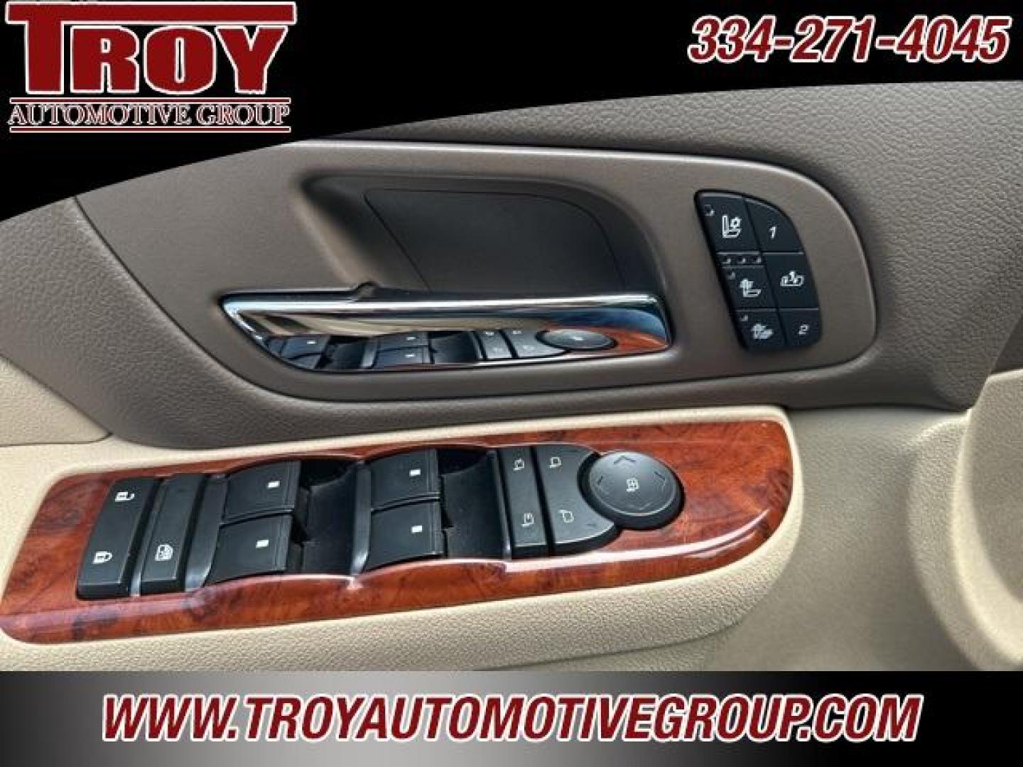 2014 Summit White /Light Cashmere/Dark Cashmere Chevrolet Tahoe LTZ (1GNSKCE04ER) with an Vortec 5.3L V8 SFI Flex Fuel Iron Block engine, Automatic transmission, located at 6812 Atlanta Hwy, Montgomery, AL, 36117, (334) 271-4045, 32.382118, -86.178673 - Summit White 2014 Chevrolet Tahoe LTZ 4WD Vortec 5.3L V8 SFI Flex Fuel Iron Block 6-Speed Automatic Electronic with Overdrive<br><br>Financing Available---Top Value for Trades.<br><br>Odometer is 57620 miles below market average!<br><br><br>Awards:<br> * JD Power Dependability Study * 2014 KBB.co - Photo#25