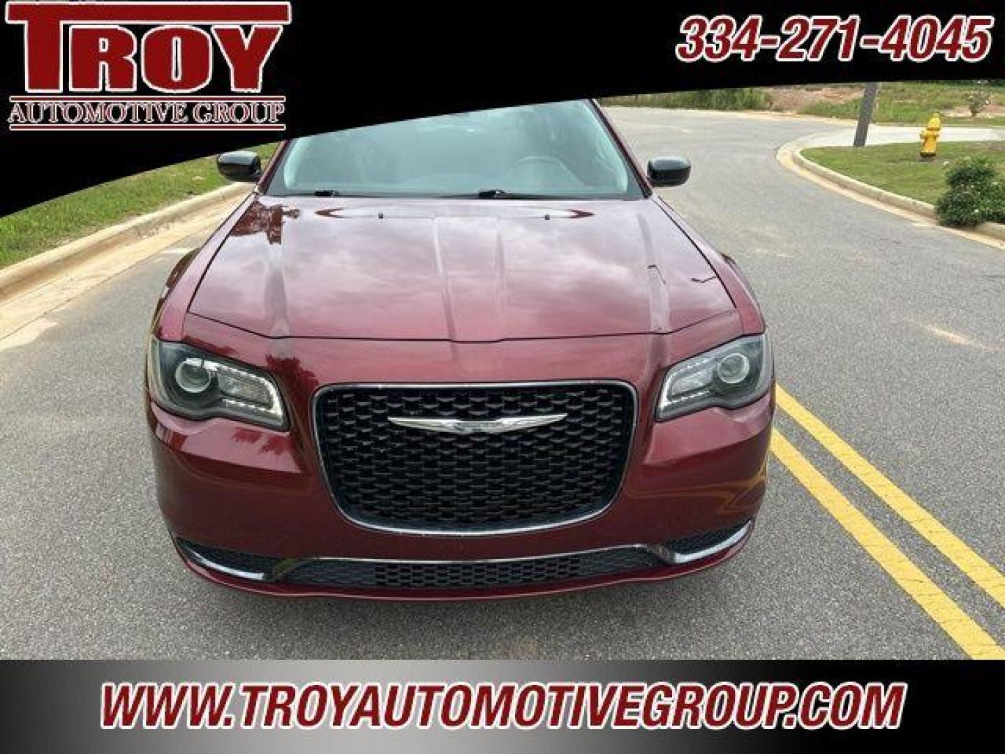 2019 Velvet Red Pearlcoat /Black Chrysler 300 Touring (2C3CCAAGXKH) with an 3.6L 6-Cylinder SMPI DOHC engine, Automatic transmission, located at 6812 Atlanta Hwy, Montgomery, AL, 36117, (334) 271-4045, 32.382118, -86.178673 - Photo#1