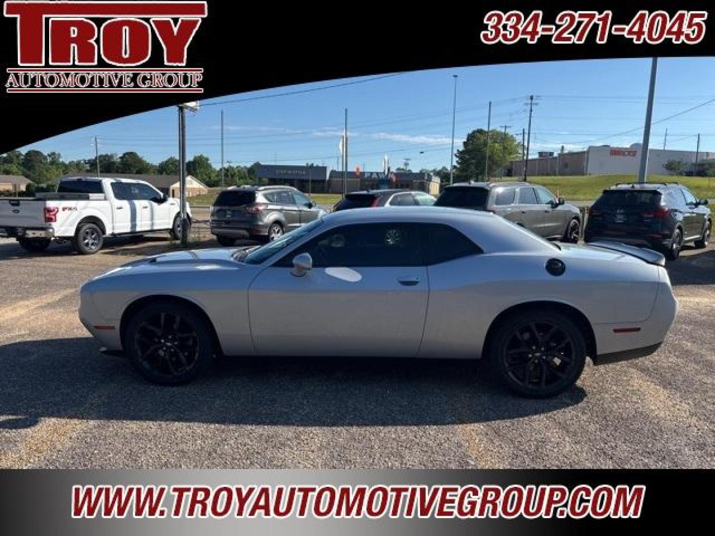 2020 Triple Nickel Clearcoat /Black Dodge Challenger SXT (2C3CDZAG4LH) with an 3.6L V6 24V VVT engine, Automatic transmission, located at 6812 Atlanta Hwy, Montgomery, AL, 36117, (334) 271-4045, 32.382118, -86.178673 - Triple Nickel Clearcoat 2020 Dodge Challenger SXT RWD 3.6L V6 24V VVT 8-Speed Automatic<br><br>Financing Available---Top Value for Trades.<br><br>19/30 City/Highway MPG<br><br><br>Awards:<br> * JD Power Automotive Performance, Execution and Layout (APEAL) Study - Photo#2