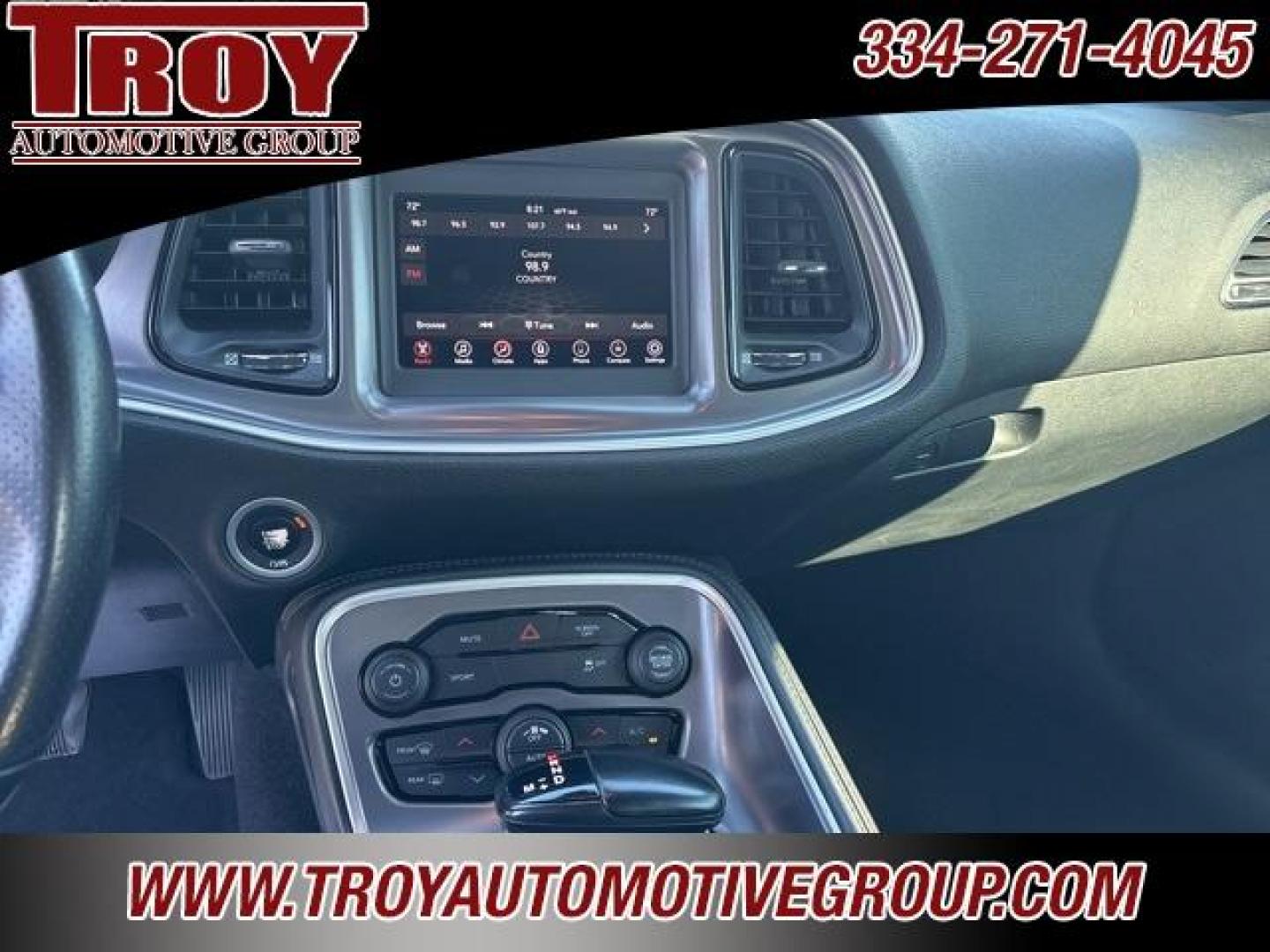 2020 Triple Nickel Clearcoat /Black Dodge Challenger SXT (2C3CDZAG4LH) with an 3.6L V6 24V VVT engine, Automatic transmission, located at 6812 Atlanta Hwy, Montgomery, AL, 36117, (334) 271-4045, 32.382118, -86.178673 - Triple Nickel Clearcoat 2020 Dodge Challenger SXT RWD 3.6L V6 24V VVT 8-Speed Automatic<br><br>Financing Available---Top Value for Trades.<br><br>19/30 City/Highway MPG<br><br><br>Awards:<br> * JD Power Automotive Performance, Execution and Layout (APEAL) Study - Photo#17