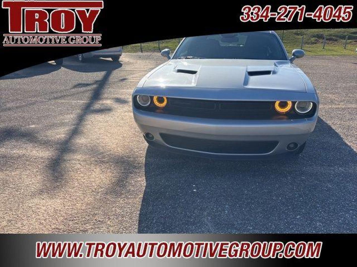 2020 Triple Nickel Clearcoat /Black Dodge Challenger SXT (2C3CDZAG4LH) with an 3.6L V6 24V VVT engine, Automatic transmission, located at 6812 Atlanta Hwy, Montgomery, AL, 36117, (334) 271-4045, 32.382118, -86.178673 - Triple Nickel Clearcoat 2020 Dodge Challenger SXT RWD 3.6L V6 24V VVT 8-Speed Automatic<br><br>Financing Available---Top Value for Trades.<br><br>19/30 City/Highway MPG<br><br><br>Awards:<br> * JD Power Automotive Performance, Execution and Layout (APEAL) Study - Photo#1