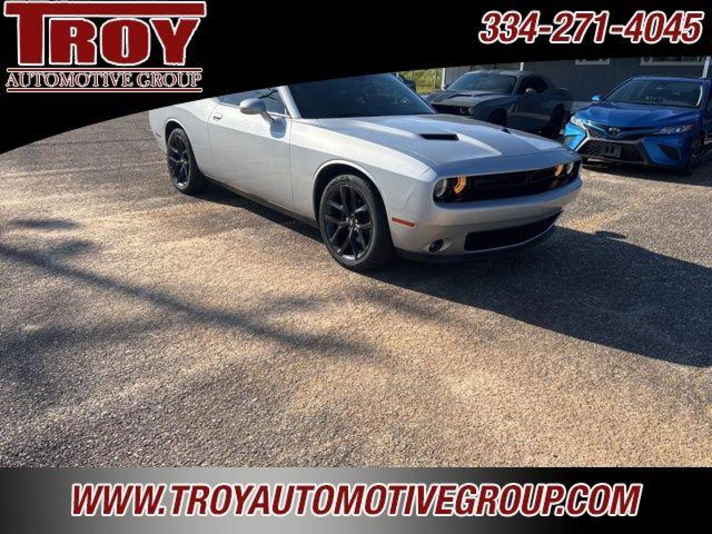 2020 Triple Nickel Clearcoat /Black Dodge Challenger SXT (2C3CDZAG4LH) with an 3.6L V6 24V VVT engine, Automatic transmission, located at 6812 Atlanta Hwy, Montgomery, AL, 36117, (334) 271-4045, 32.382118, -86.178673 - Triple Nickel Clearcoat 2020 Dodge Challenger SXT RWD 3.6L V6 24V VVT 8-Speed Automatic<br><br>Financing Available---Top Value for Trades.<br><br>19/30 City/Highway MPG<br><br><br>Awards:<br> * JD Power Automotive Performance, Execution and Layout (APEAL) Study - Photo#7