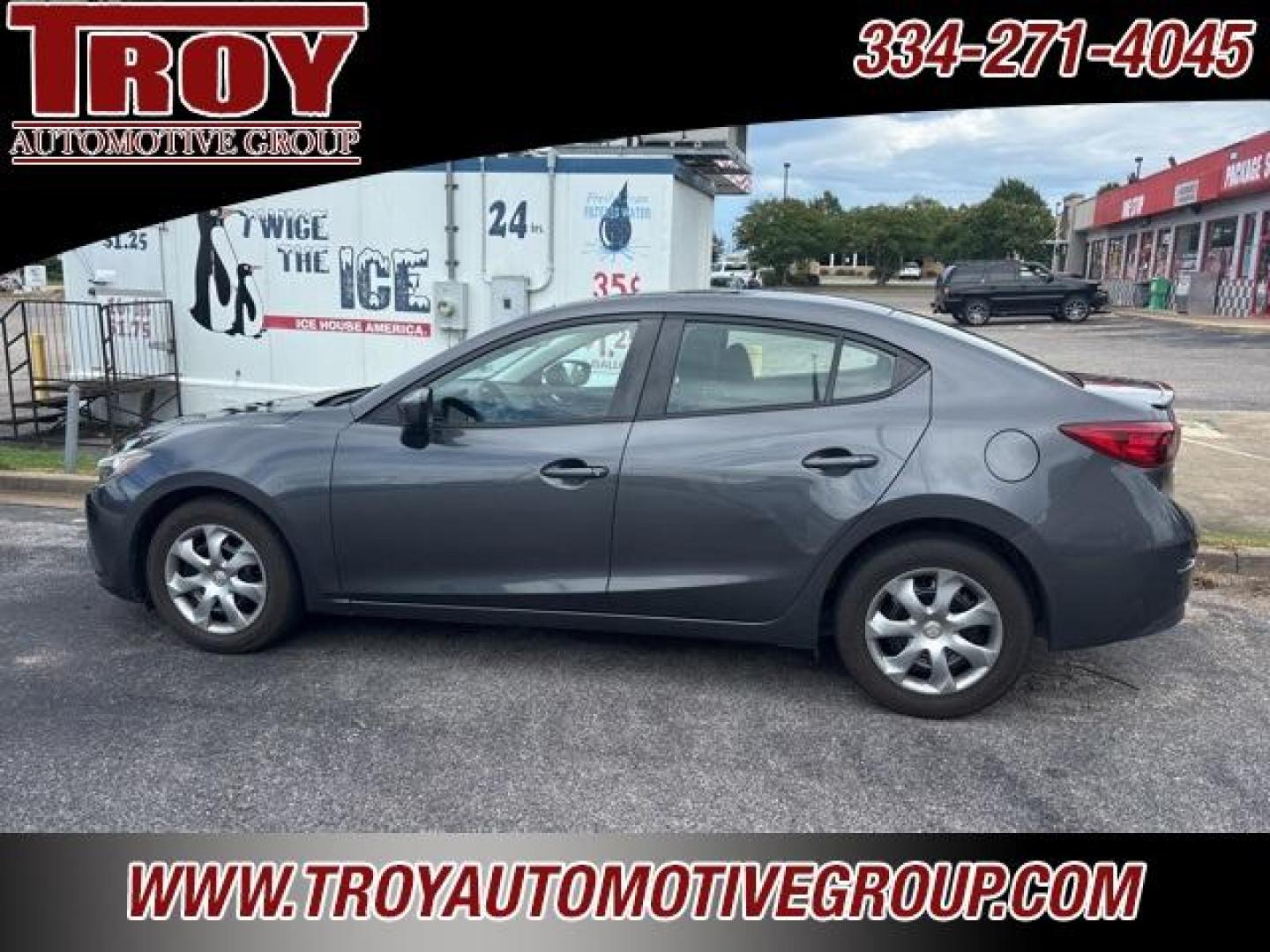 2014 Meteor Gray /Black Mazda Mazda3 i Sport (JM1BM1U77E1) with an SKYACTIV-G 2.0L 4-Cylinder DOHC 16V engine, Automatic transmission, located at 6812 Atlanta Hwy, Montgomery, AL, 36117, (334) 271-4045, 32.382118, -86.178673 - Recent Arrival!<br><br>Meteor Gray 2014 Mazda Mazda3 i Sport FWD SKYACTIV-G 2.0L 4-Cylinder DOHC 16V 6-Speed Automatic<br><br>Financing Available---Top Value for Trades.<br><br>Odometer is 7009 miles below market average! 30/41 City/Highway MPG<br><br><br>Awards:<br> * 2014 KBB.com 10 Best Sedans U - Photo#1
