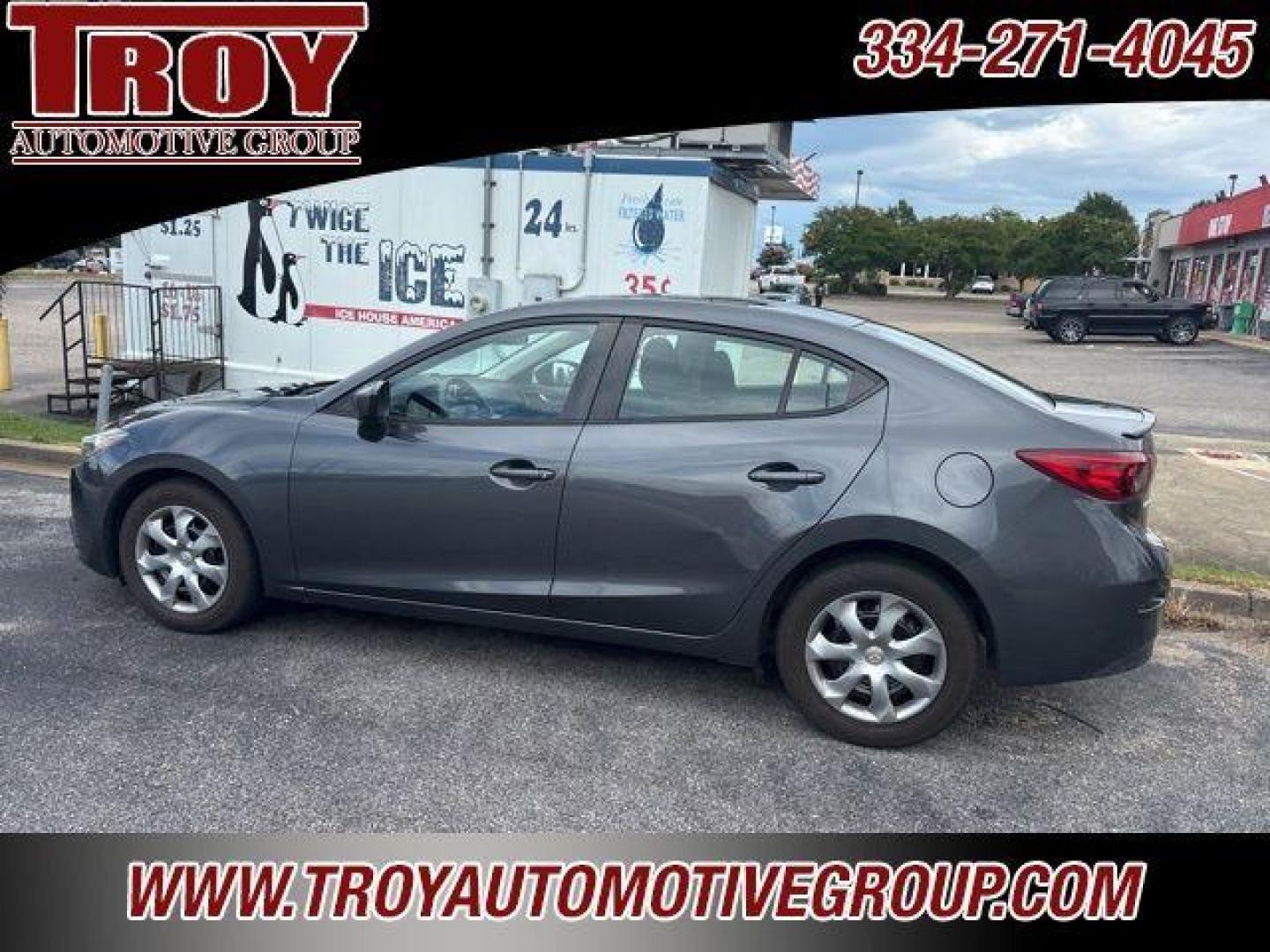 2014 Meteor Gray /Black Mazda Mazda3 i Sport (JM1BM1U77E1) with an SKYACTIV-G 2.0L 4-Cylinder DOHC 16V engine, Automatic transmission, located at 6812 Atlanta Hwy, Montgomery, AL, 36117, (334) 271-4045, 32.382118, -86.178673 - Meteor Gray Mica 2014 Mazda Mazda3 i Sport FWD SKYACTIV-G 2.0L 4-Cylinder DOHC 16V 6-Speed Automatic<br><br>Financing Available---Top Value for Trades.<br><br>Odometer is 1329 miles below market average! 30/41 City/Highway MPG<br><br><br>Awards:<br> * 2014 KBB.com 10 Best Used Compact Cars Under $1 - Photo#2