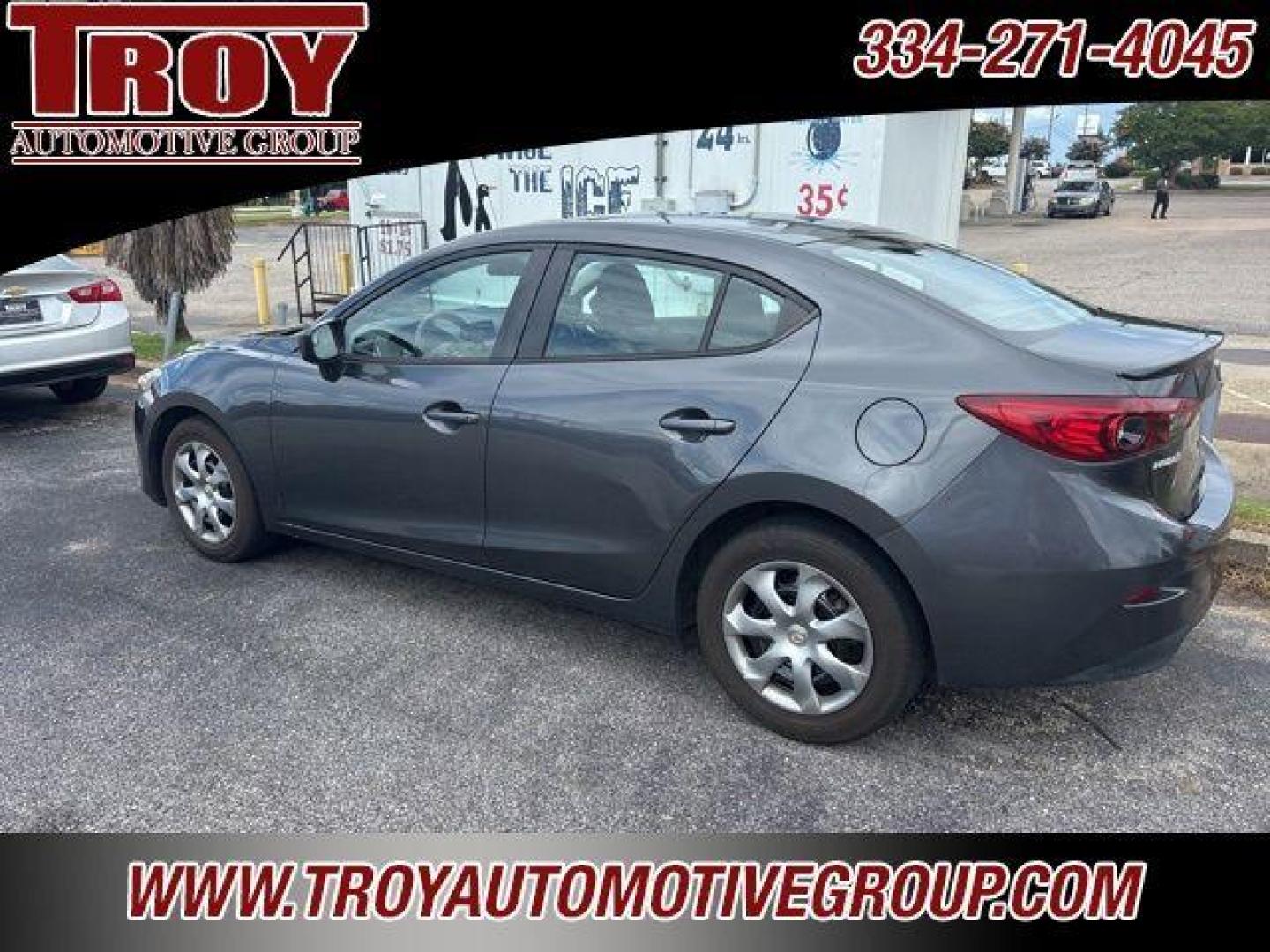 2014 Meteor Gray /Black Mazda Mazda3 i Sport (JM1BM1U77E1) with an SKYACTIV-G 2.0L 4-Cylinder DOHC 16V engine, Automatic transmission, located at 6812 Atlanta Hwy, Montgomery, AL, 36117, (334) 271-4045, 32.382118, -86.178673 - Meteor Gray Mica 2014 Mazda Mazda3 i Sport FWD SKYACTIV-G 2.0L 4-Cylinder DOHC 16V 6-Speed Automatic<br><br>Financing Available---Top Value for Trades.<br><br>Odometer is 1329 miles below market average! 30/41 City/Highway MPG<br><br><br>Awards:<br> * 2014 KBB.com 10 Best Used Compact Cars Under $1 - Photo#3