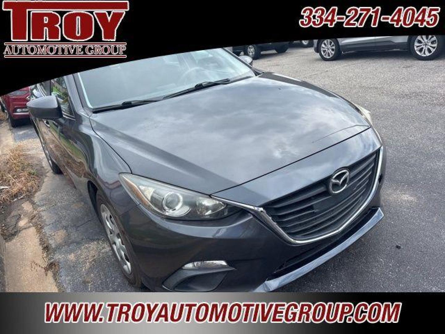 2014 Meteor Gray /Black Mazda Mazda3 i Sport (JM1BM1U77E1) with an SKYACTIV-G 2.0L 4-Cylinder DOHC 16V engine, Automatic transmission, located at 6812 Atlanta Hwy, Montgomery, AL, 36117, (334) 271-4045, 32.382118, -86.178673 - Meteor Gray Mica 2014 Mazda Mazda3 i Sport FWD SKYACTIV-G 2.0L 4-Cylinder DOHC 16V 6-Speed Automatic<br><br>Financing Available---Top Value for Trades.<br><br>Odometer is 1329 miles below market average! 30/41 City/Highway MPG<br><br><br>Awards:<br> * 2014 KBB.com 10 Best Used Compact Cars Under $1 - Photo#9