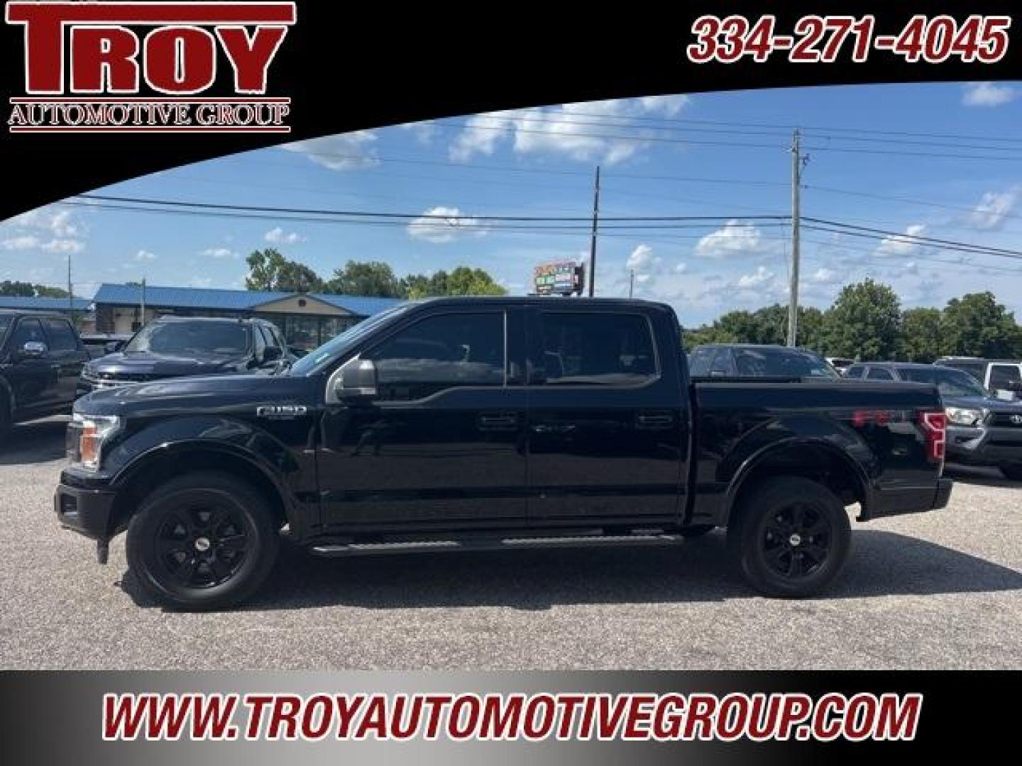 2018 Shadow Black /Black Ford F-150 XLT (1FTEW1E5XJK) with an 5.0L V8 engine, Automatic transmission, located at 6812 Atlanta Hwy, Montgomery, AL, 36117, (334) 271-4045, 32.382118, -86.178673 - Sport Appearance Package!!<br>Heated Seats!!<br>Power Driver Seat!!<br>Tow Package!!<br>2-Master Remote Keys!! <br>Navigation!!<br>Pro Trailer Back up Assist!!<br> - Photo#0