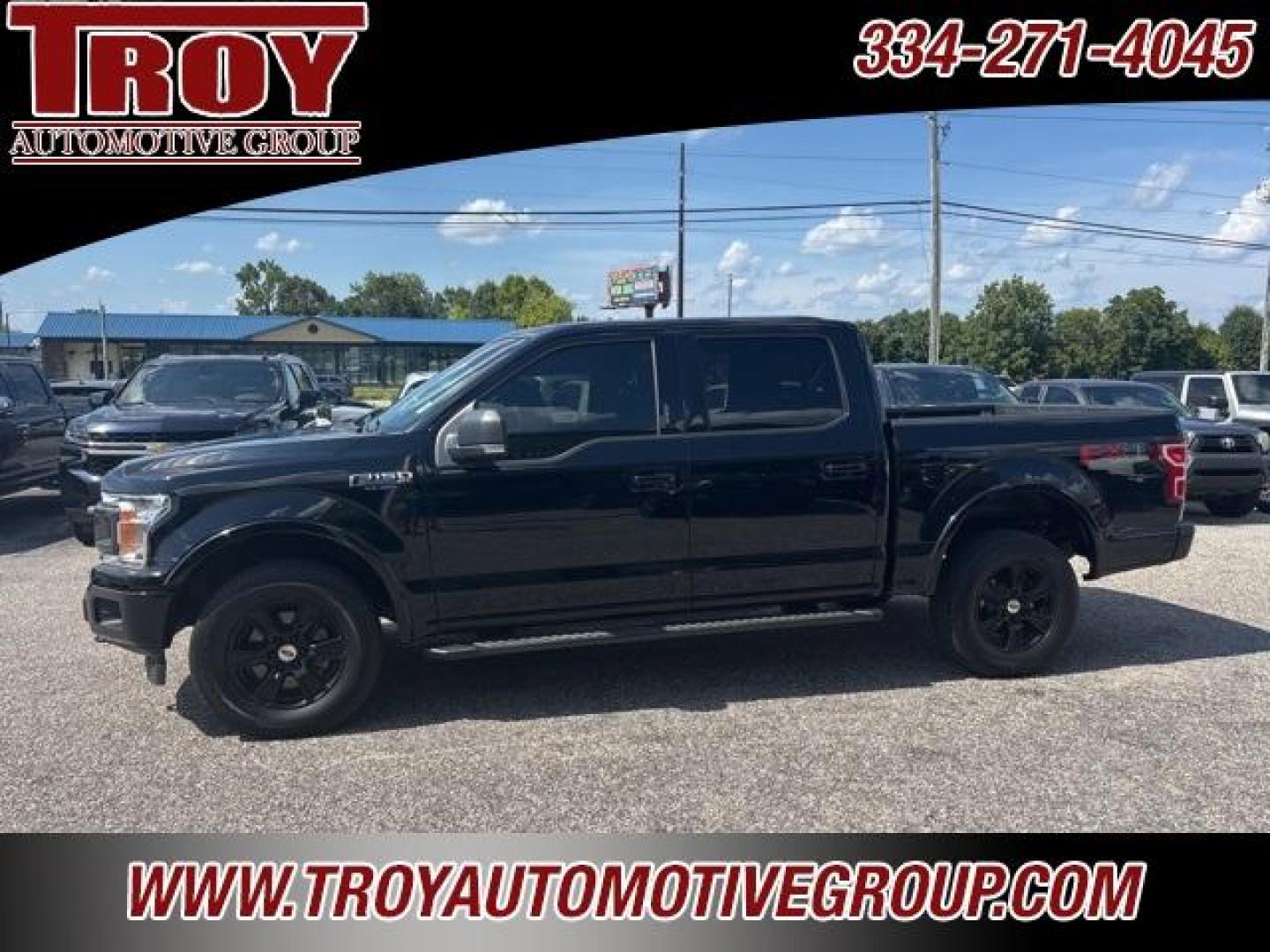 2018 Shadow Black /Black Ford F-150 XLT (1FTEW1E5XJK) with an 5.0L V8 engine, Automatic transmission, located at 6812 Atlanta Hwy, Montgomery, AL, 36117, (334) 271-4045, 32.382118, -86.178673 - Sport Appearance Package!!<br>Heated Seats!!<br>Power Driver Seat!!<br>Tow Package!!<br>2-Master Remote Keys!! <br>Navigation!!<br>Pro Trailer Back up Assist!!<br> - Photo#1