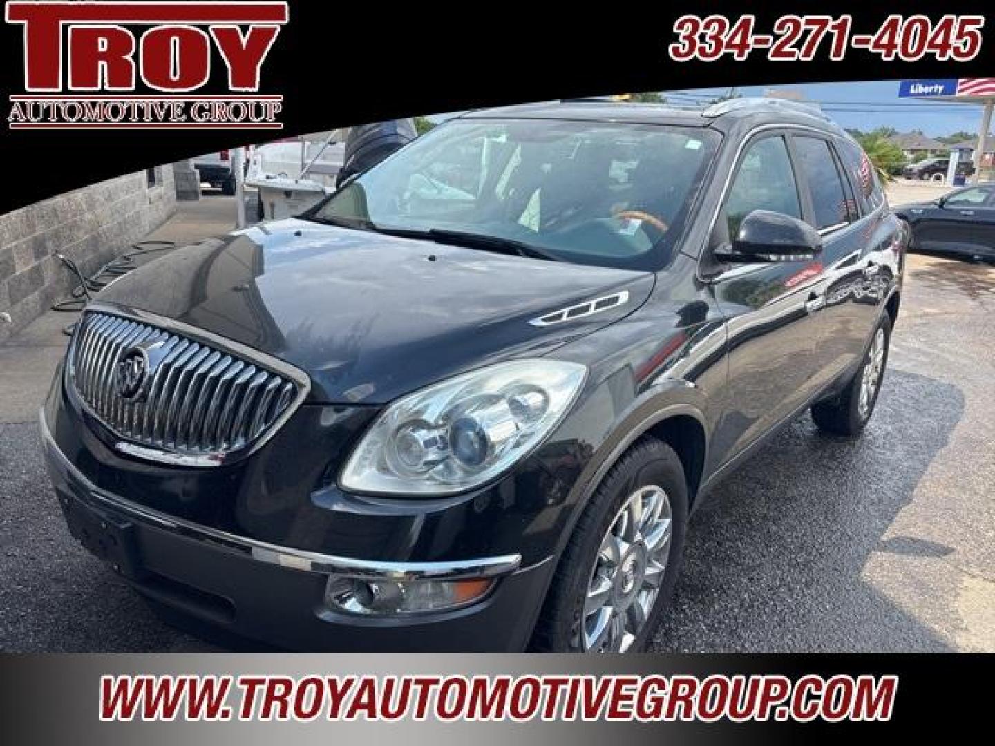 2012 Carbon Black Metallic /Titanium Buick Enclave Leather Group (5GAKRCED5CJ) with an 3.6L V6 SIDI DOHC VVT engine, Automatic transmission, located at 6812 Atlanta Hwy, Montgomery, AL, 36117, (334) 271-4045, 32.382118, -86.178673 - 1-Owner!!<br>Power Sunroof!! - Photo#3