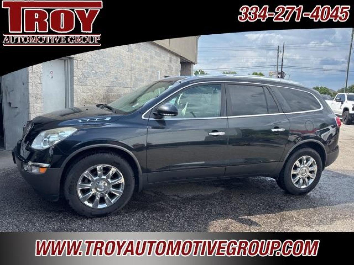 2012 Carbon Black Metallic /Titanium Buick Enclave Leather Group (5GAKRCED5CJ) with an 3.6L V6 SIDI DOHC VVT engine, Automatic transmission, located at 6812 Atlanta Hwy, Montgomery, AL, 36117, (334) 271-4045, 32.382118, -86.178673 - 1-Owner!!<br>Power Sunroof!! - Photo#4