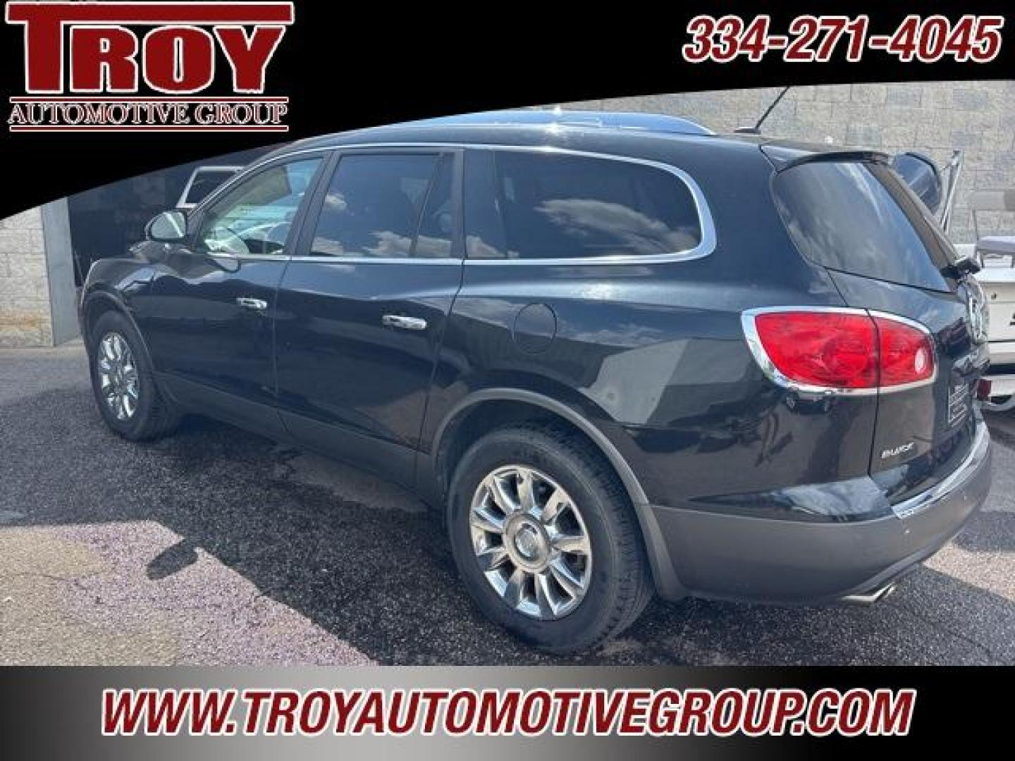 2012 Carbon Black Metallic /Titanium Buick Enclave Leather Group (5GAKRCED5CJ) with an 3.6L V6 SIDI DOHC VVT engine, Automatic transmission, located at 6812 Atlanta Hwy, Montgomery, AL, 36117, (334) 271-4045, 32.382118, -86.178673 - 1-Owner!!<br>Power Sunroof!! - Photo#5