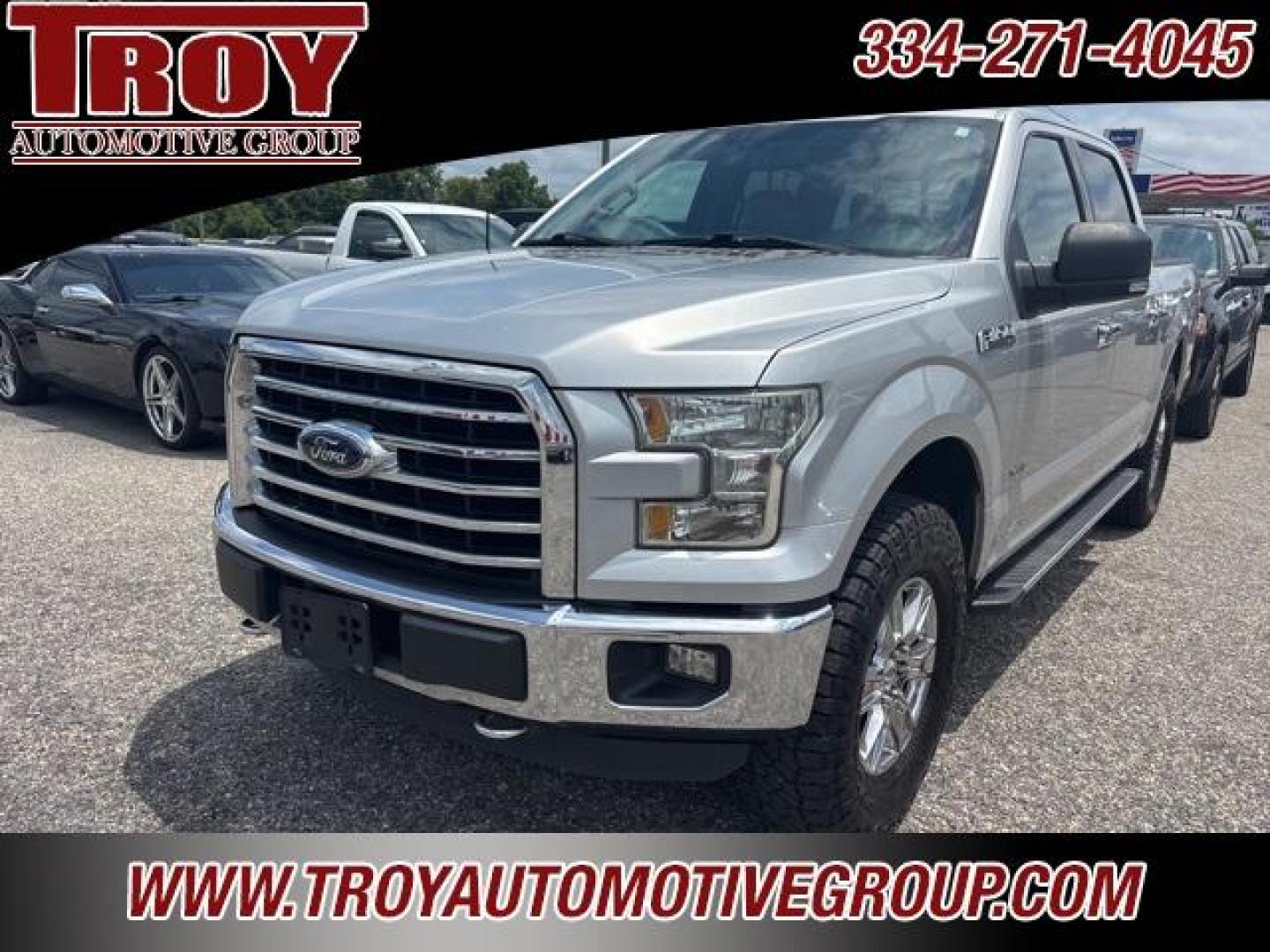 2016 Ingot Silver /Medium Earth Gray Ford F-150 XLT (1FTEW1EG1GF) with an 3.5L V6 engine, Automatic transmission, located at 6812 Atlanta Hwy, Montgomery, AL, 36117, (334) 271-4045, 32.382118, -86.178673 - Leather Interior!!<br>Dual Power Front Seats!!<br>Heated Seats!!<br>Pro Trailer Back Up Camera!!<br>New 35x11.50x18 Tires!! - Photo#4