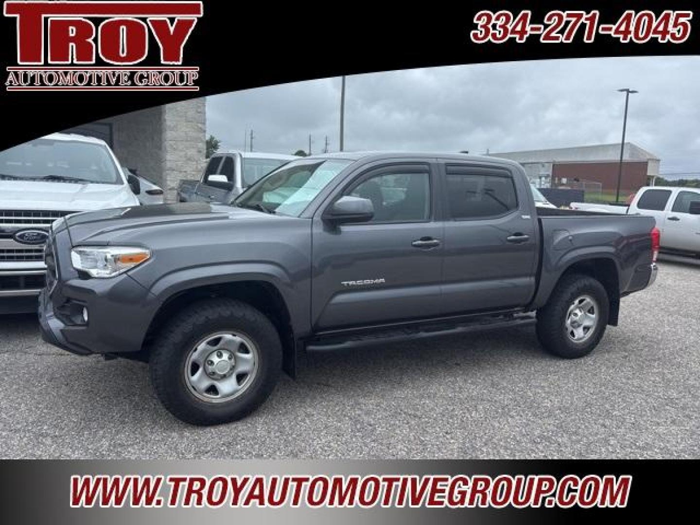 2016 Magnetic Gray Metallic /Graphite Toyota Tacoma SR5 (5TFCZ5ANXGX) with an V6 engine, Automatic transmission, located at 6812 Atlanta Hwy, Montgomery, AL, 36117, (334) 271-4045, 32.382118, -86.178673 - Magnetic Gray Metallic 2016 Toyota Tacoma SR5 4WD V6 6-Speed Automatic<br><br>Financing Available---Top Value for Trades.<br><br><br>Awards:<br> * 2016 KBB.com Best Resale Value Awards * 2016 KBB.com Best Buy Awards Finalist - Photo#2