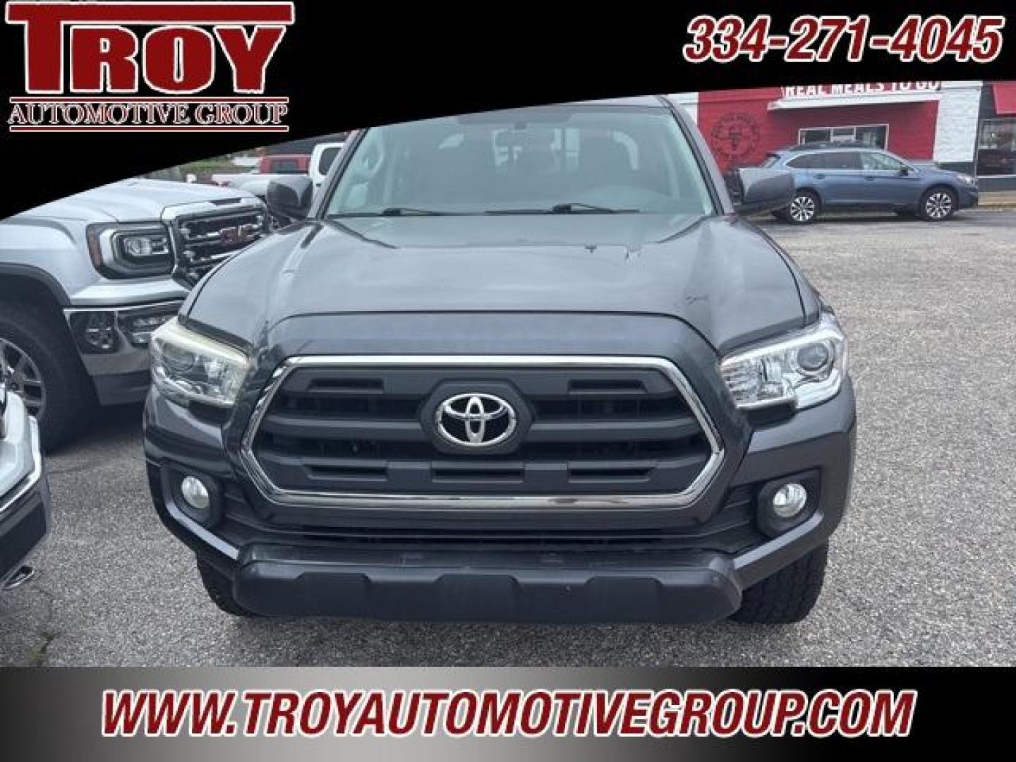 2016 Magnetic Gray Metallic /Graphite Toyota Tacoma SR5 (5TFCZ5ANXGX) with an V6 engine, Automatic transmission, located at 6812 Atlanta Hwy, Montgomery, AL, 36117, (334) 271-4045, 32.382118, -86.178673 - Magnetic Gray Metallic 2016 Toyota Tacoma SR5 4WD V6 6-Speed Automatic<br><br>Financing Available---Top Value for Trades.<br><br><br>Awards:<br> * 2016 KBB.com Best Resale Value Awards * 2016 KBB.com Best Buy Awards Finalist - Photo#5