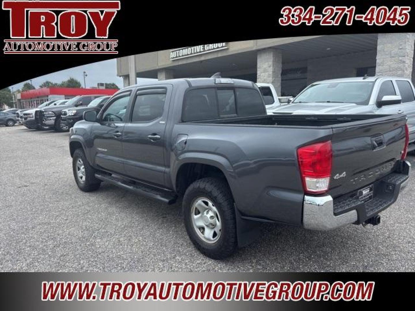 2016 Magnetic Gray Metallic /Graphite Toyota Tacoma SR5 (5TFCZ5ANXGX) with an V6 engine, Automatic transmission, located at 6812 Atlanta Hwy, Montgomery, AL, 36117, (334) 271-4045, 32.382118, -86.178673 - Magnetic Gray Metallic 2016 Toyota Tacoma SR5 4WD V6 6-Speed Automatic<br><br>Financing Available---Top Value for Trades.<br><br><br>Awards:<br> * 2016 KBB.com Best Resale Value Awards * 2016 KBB.com Best Buy Awards Finalist - Photo#6