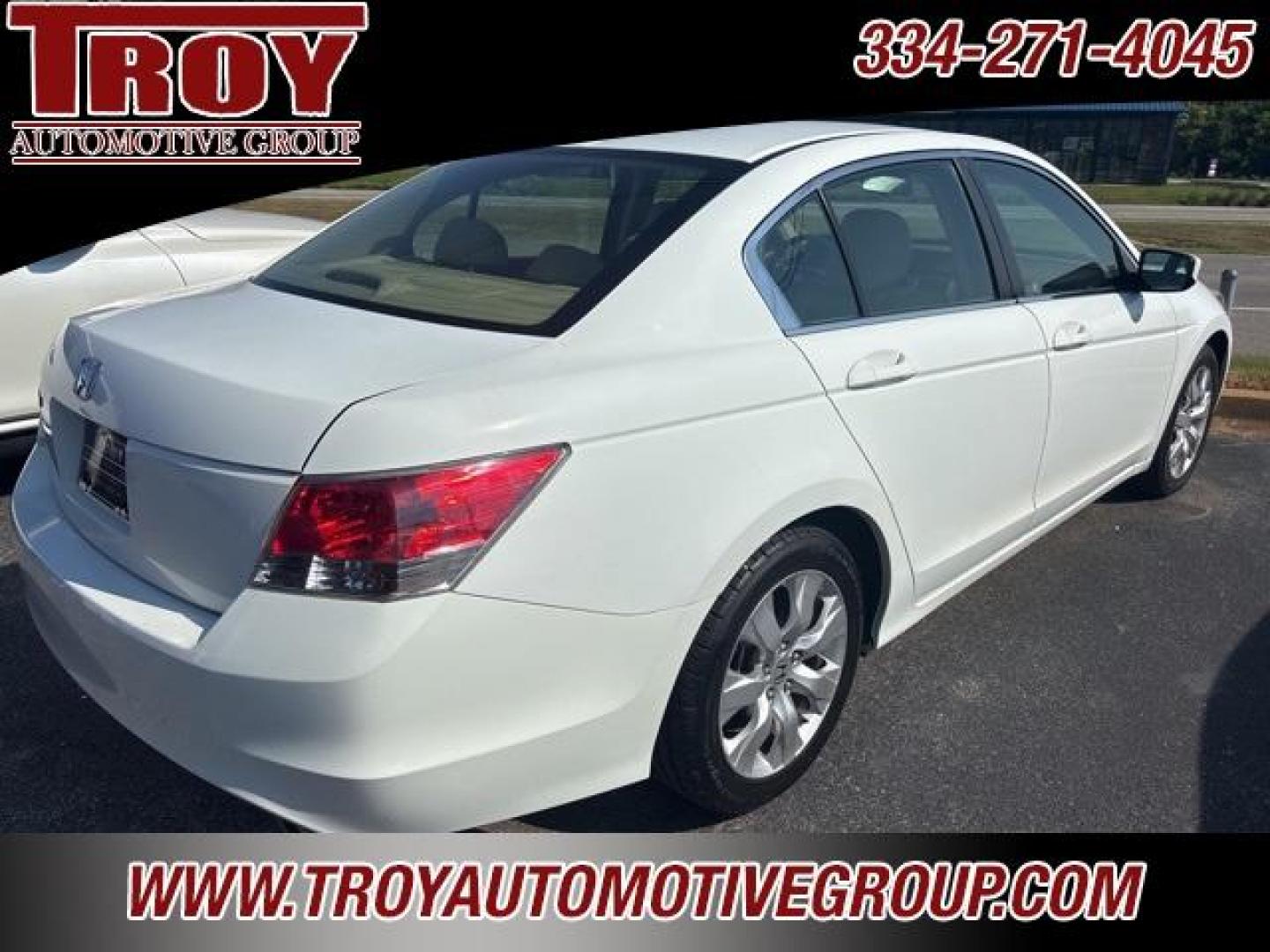 2010 Taffeta White /Ivory Honda Accord EX-L (1HGCP2F85AA) with an 2.4L I4 DOHC i-VTEC 16V engine, Automatic transmission, located at 6812 Atlanta Hwy, Montgomery, AL, 36117, (334) 271-4045, 32.382118, -86.178673 - Recent Arrival!<br><br>Taffeta White 2010 Honda Accord EX-L FWD 2.4 2.4L I4 DOHC i-VTEC 16V 5-Speed Automatic with Overdrive<br><br>Financing Available---Top Value for Trades.<br><br>Odometer is 62036 miles below market average! 21/31 City/Highway MPG<br><br><br>Reviews:<br> * The 2010 Honda Accord - Photo#4