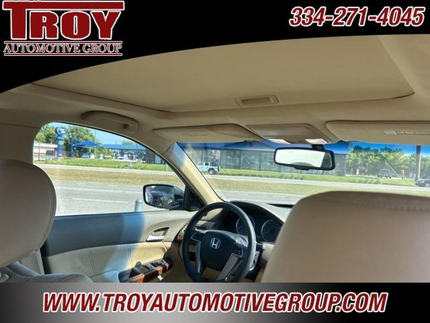 2010 Taffeta White /Ivory Honda Accord EX-L (1HGCP2F85AA) with an 2.4L I4 DOHC i-VTEC 16V engine, Automatic transmission, located at 6812 Atlanta Hwy, Montgomery, AL, 36117, (334) 271-4045, 32.382118, -86.178673 - Recent Arrival!<br><br>Taffeta White 2010 Honda Accord EX-L FWD 2.4 2.4L I4 DOHC i-VTEC 16V 5-Speed Automatic with Overdrive<br><br>Financing Available---Top Value for Trades.<br><br>Odometer is 62036 miles below market average! 21/31 City/Highway MPG<br><br><br>Reviews:<br> * The 2010 Honda Accord - Photo#21
