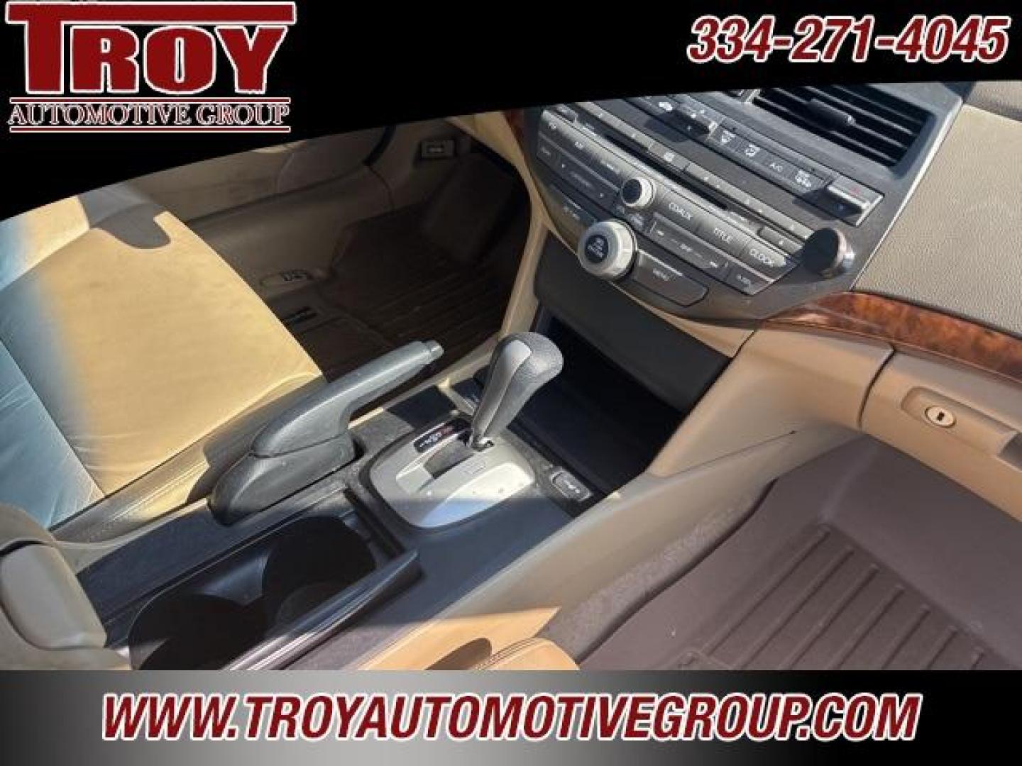 2010 Taffeta White /Ivory Honda Accord EX-L (1HGCP2F85AA) with an 2.4L I4 DOHC i-VTEC 16V engine, Automatic transmission, located at 6812 Atlanta Hwy, Montgomery, AL, 36117, (334) 271-4045, 32.382118, -86.178673 - Recent Arrival!<br><br>Taffeta White 2010 Honda Accord EX-L FWD 2.4 2.4L I4 DOHC i-VTEC 16V 5-Speed Automatic with Overdrive<br><br>Financing Available---Top Value for Trades.<br><br>Odometer is 62036 miles below market average! 21/31 City/Highway MPG<br><br><br>Reviews:<br> * The 2010 Honda Accord - Photo#29