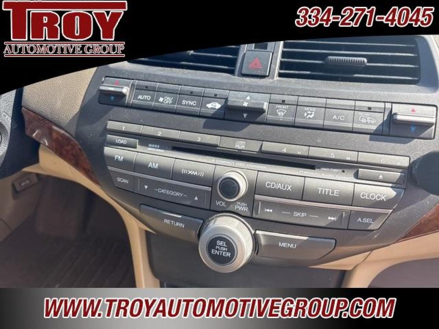 2010 Taffeta White /Ivory Honda Accord EX-L (1HGCP2F85AA) with an 2.4L I4 DOHC i-VTEC 16V engine, Automatic transmission, located at 6812 Atlanta Hwy, Montgomery, AL, 36117, (334) 271-4045, 32.382118, -86.178673 - Recent Arrival!<br><br>Taffeta White 2010 Honda Accord EX-L FWD 2.4 2.4L I4 DOHC i-VTEC 16V 5-Speed Automatic with Overdrive<br><br>Financing Available---Top Value for Trades.<br><br>Odometer is 62036 miles below market average! 21/31 City/Highway MPG<br><br><br>Reviews:<br> * The 2010 Honda Accord - Photo#32