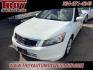 2010 Taffeta White /Ivory Honda Accord EX-L (1HGCP2F85AA) with an 2.4L I4 DOHC i-VTEC 16V engine, Automatic transmission, located at 6812 Atlanta Hwy, Montgomery, AL, 36117, (334) 271-4045, 32.382118, -86.178673 - Recent Arrival!<br><br>Taffeta White 2010 Honda Accord EX-L FWD 2.4 2.4L I4 DOHC i-VTEC 16V 5-Speed Automatic with Overdrive<br><br>Financing Available---Top Value for Trades.<br><br>Odometer is 62036 miles below market average! 21/31 City/Highway MPG<br><br><br>Reviews:<br> * The 2010 Honda Accord - Photo#47