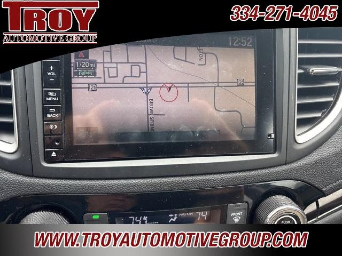 2016 Obsidian Blue Pearl /Beige Honda CR-V Touring (5J6RM4H96GL) with an 2.4L I4 DOHC 16V i-VTEC engine, CVT transmission, located at 6812 Atlanta Hwy, Montgomery, AL, 36117, (334) 271-4045, 32.382118, -86.178673 - Recent Arrival!<br><br>Obsidian Blue Pearl 2016 Honda CR-V Touring AWD 2.4L I4 DOHC 16V i-VTEC CVT<br><br>Financing Available---Top Value for Trades.<br><br>25/31 City/Highway MPG<br><br><br>Awards:<br> * 2016 IIHS Top Safety Pick+ (With Touring Model) * 2016 KBB.com Brand Image Awards<br>Kelley - Photo#1
