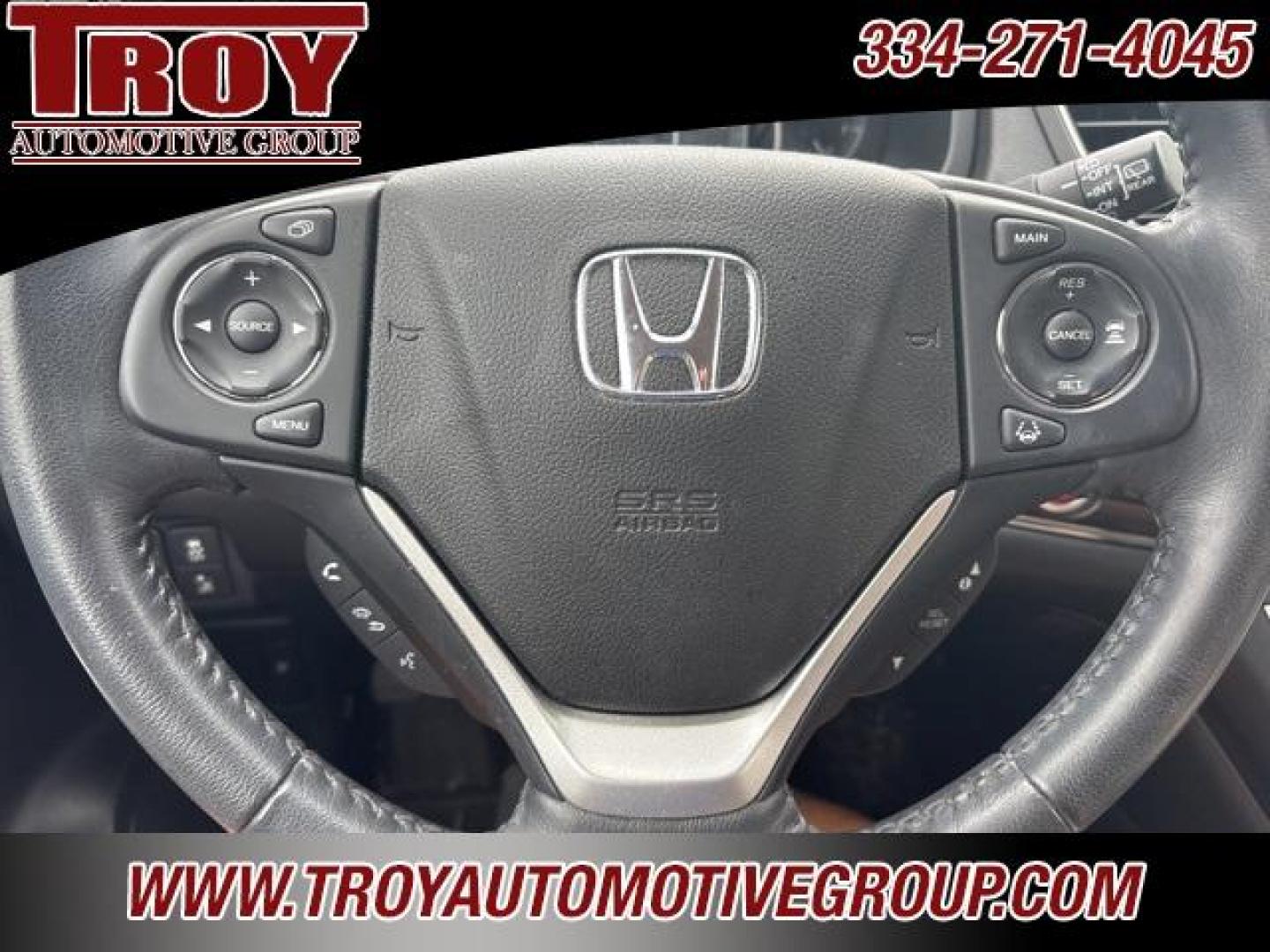 2016 Obsidian Blue Pearl /Beige Honda CR-V Touring (5J6RM4H96GL) with an 2.4L I4 DOHC 16V i-VTEC engine, CVT transmission, located at 6812 Atlanta Hwy, Montgomery, AL, 36117, (334) 271-4045, 32.382118, -86.178673 - Priced below KBB Fair Purchase Price!<br><br>Obsidian Blue Pearl 2016 Honda CR-V Touring AWD 2.4L I4 DOHC 16V i-VTEC CVT<br><br>Financing Available---Top Value for Trades.<br><br>25/31 City/Highway MPG<br><br><br>Awards:<br> * 2016 IIHS Top Safety Pick+ (With Touring Model) * 2016 KBB.com Brand I - Photo#12